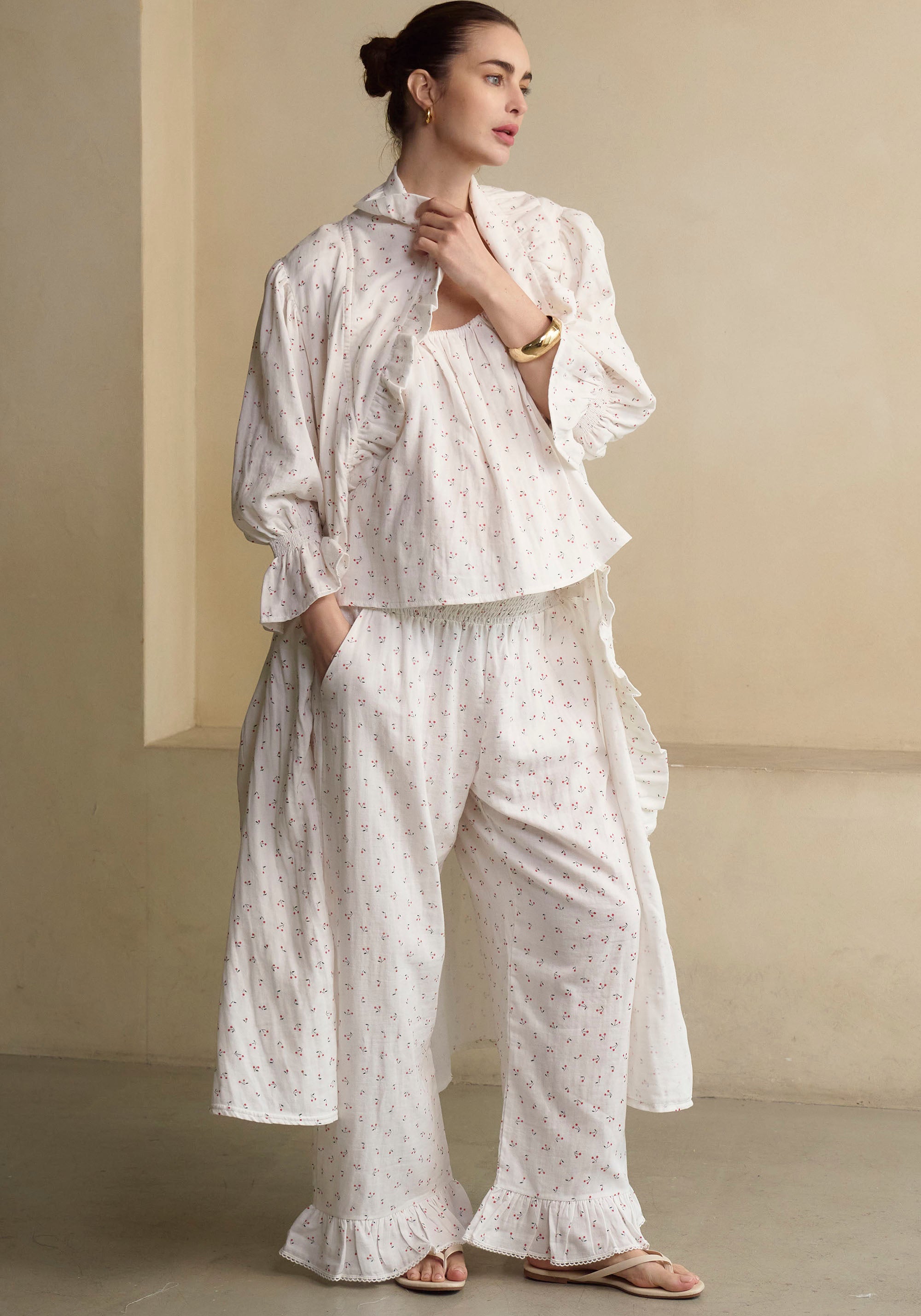 MUSLIN GAUZE ROBE