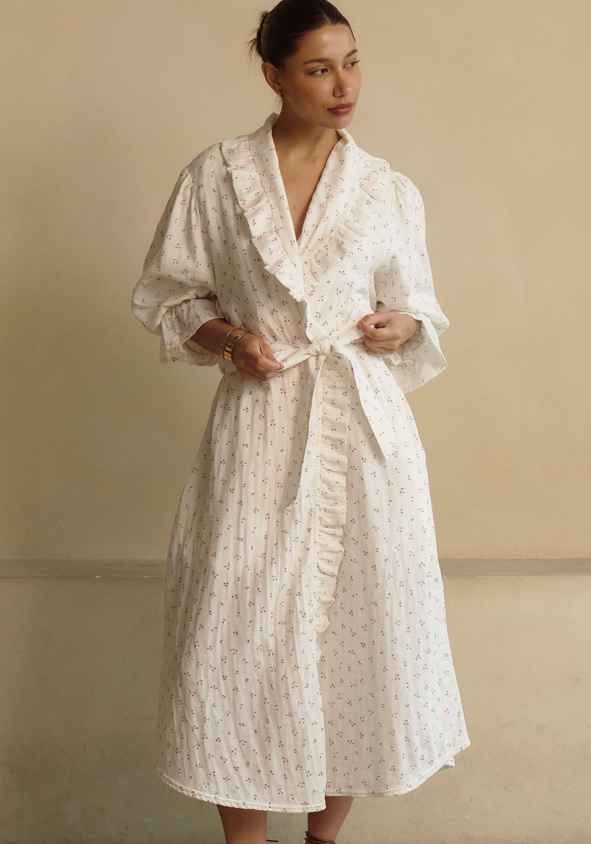 MUSLIN GAUZE ROBE