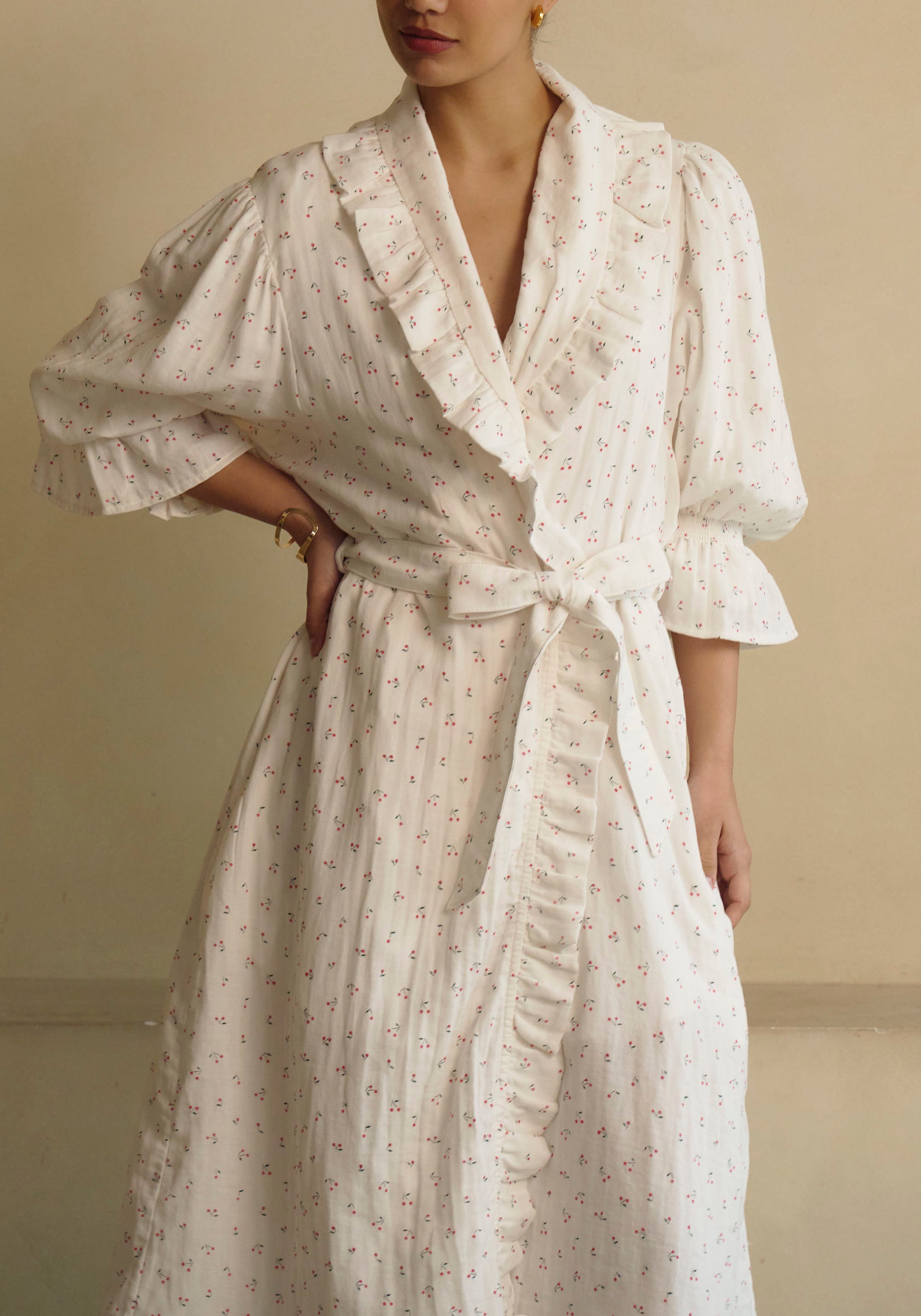 MUSLIN GAUZE ROBE