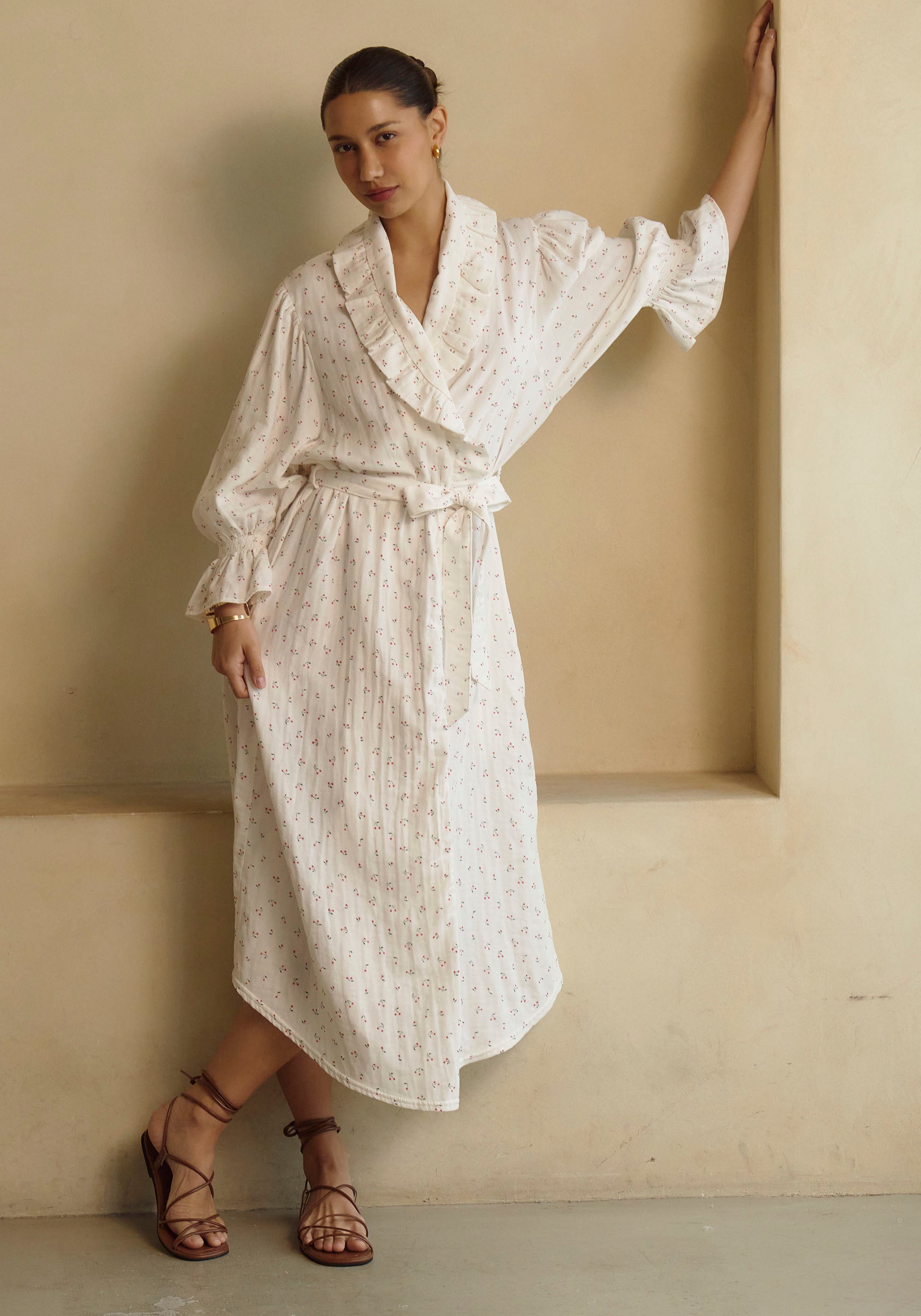 MUSLIN GAUZE ROBE