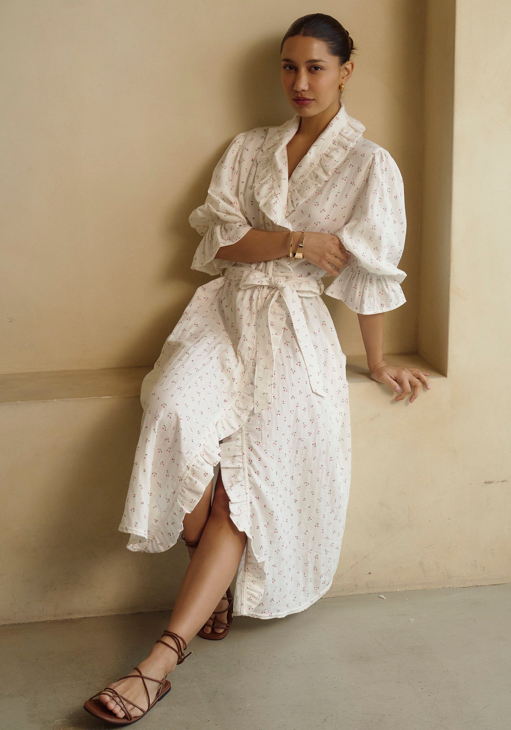 MUSLIN GAUZE ROBE
