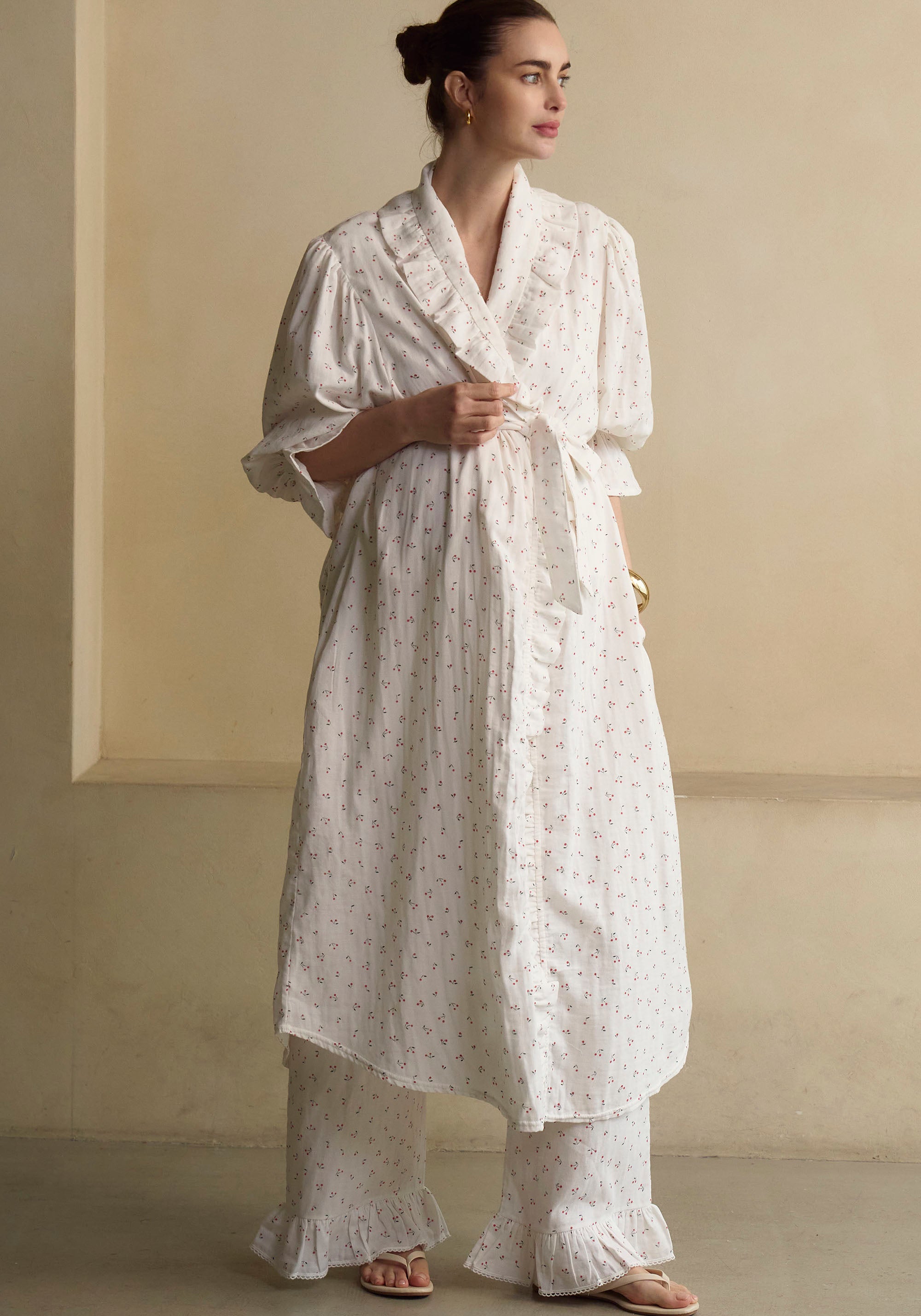 MUSLIN GAUZE ROBE