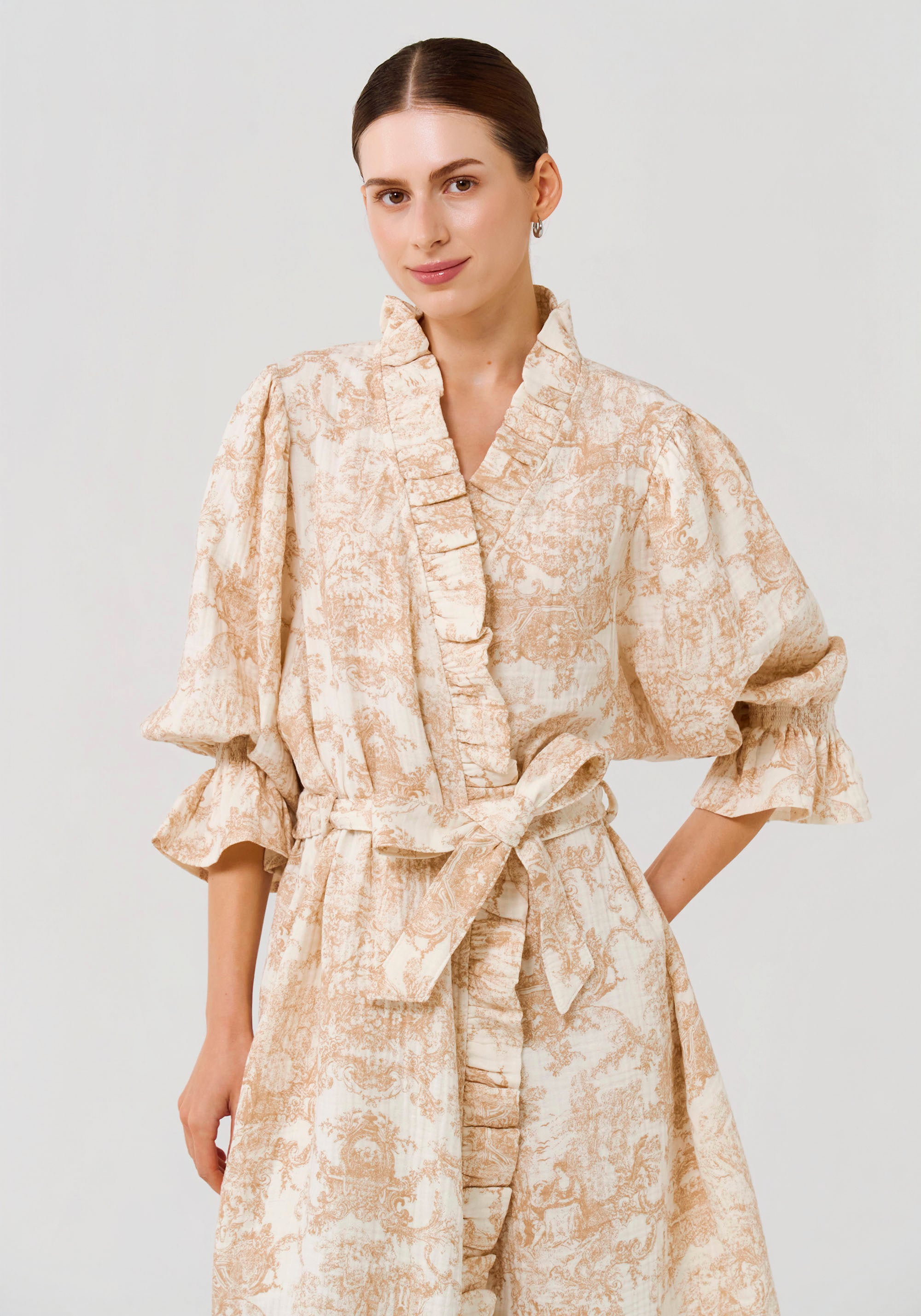 MUSLIN GAUZE ROBE