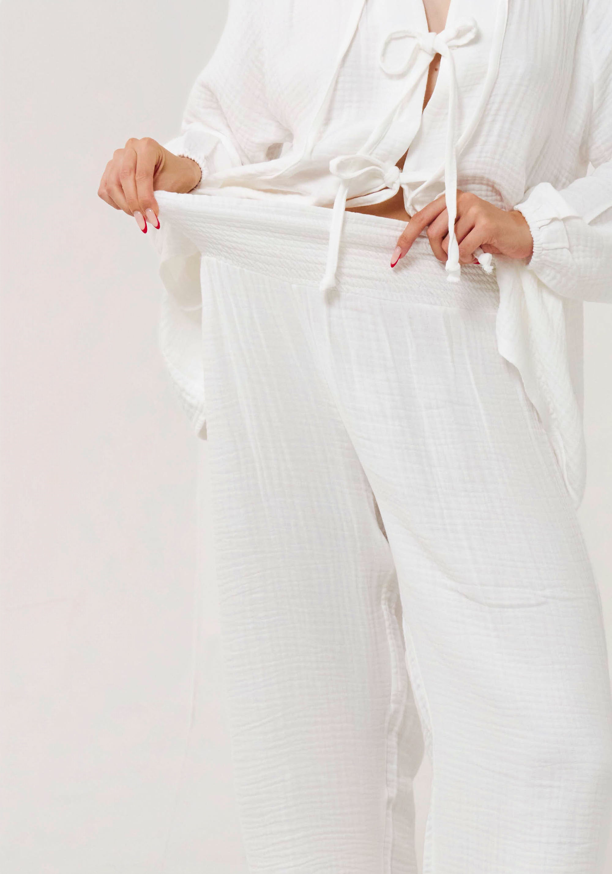 TIE MUSLIN GAUZE SET