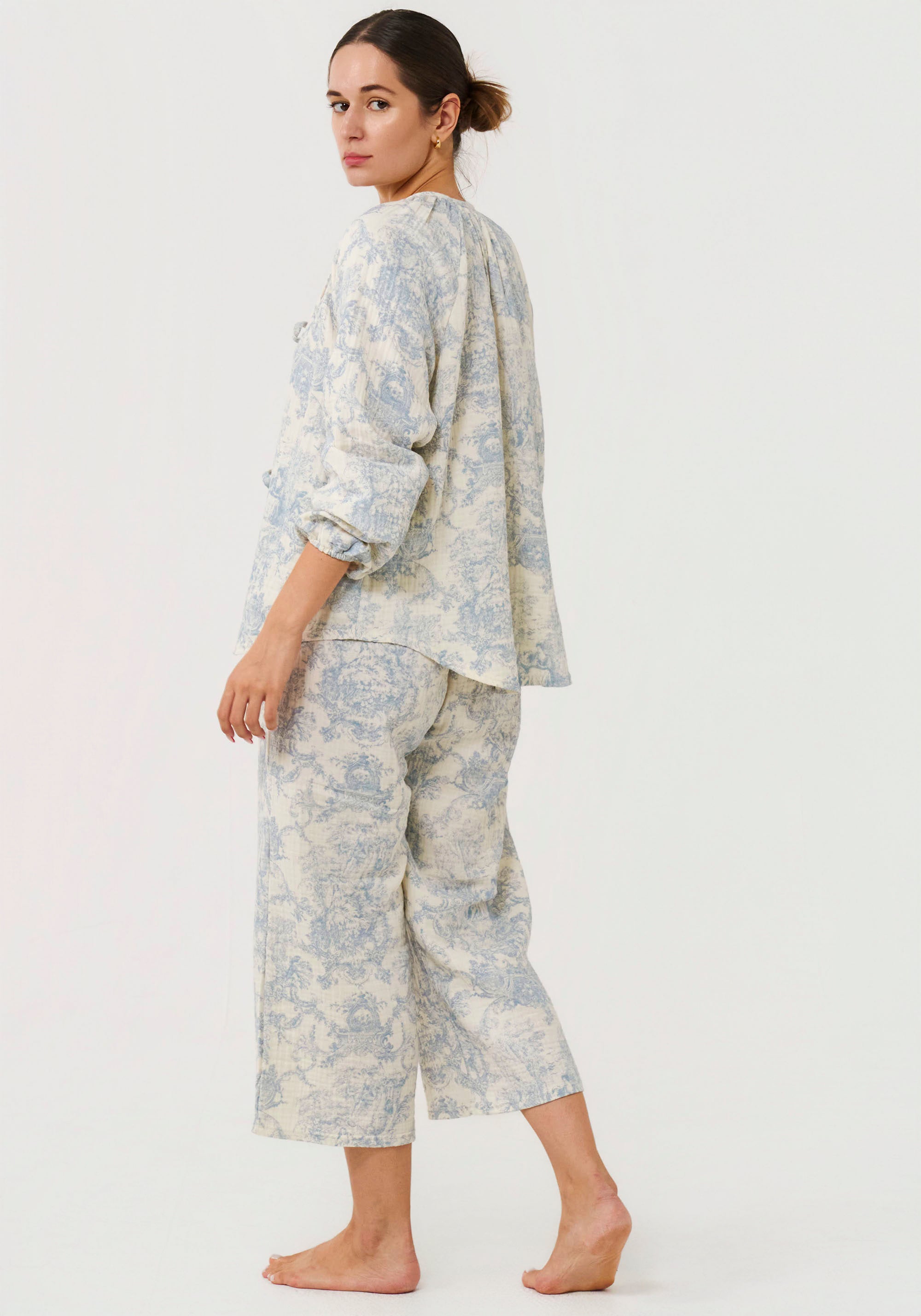 TIE MUSLIN GAUZE SET