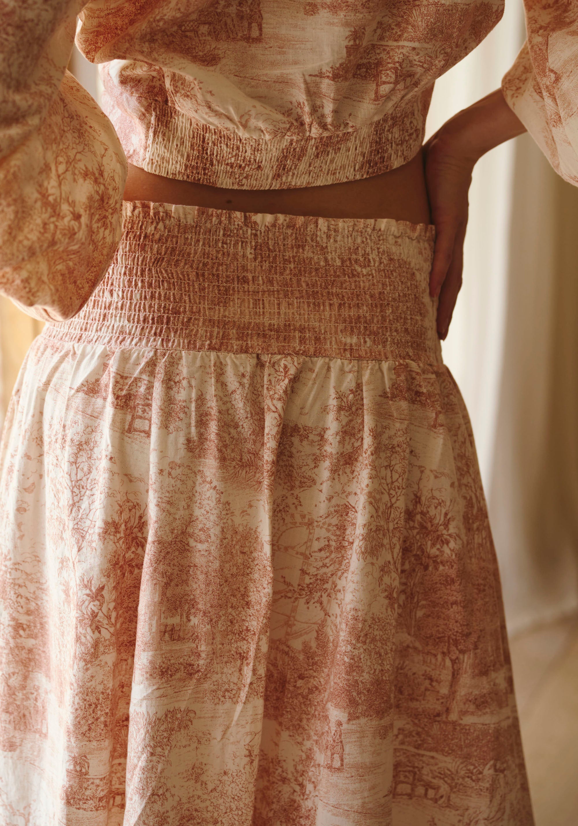 TISH TOP & SKIRT SET
