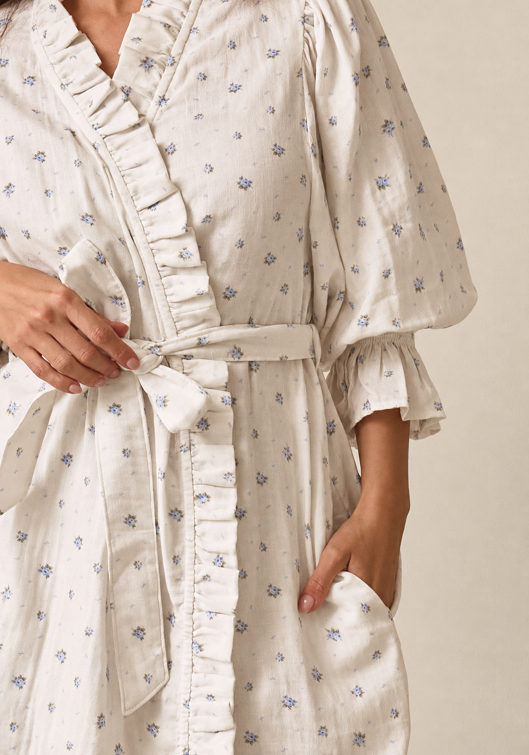 MUSLIN GAUZE ROBE