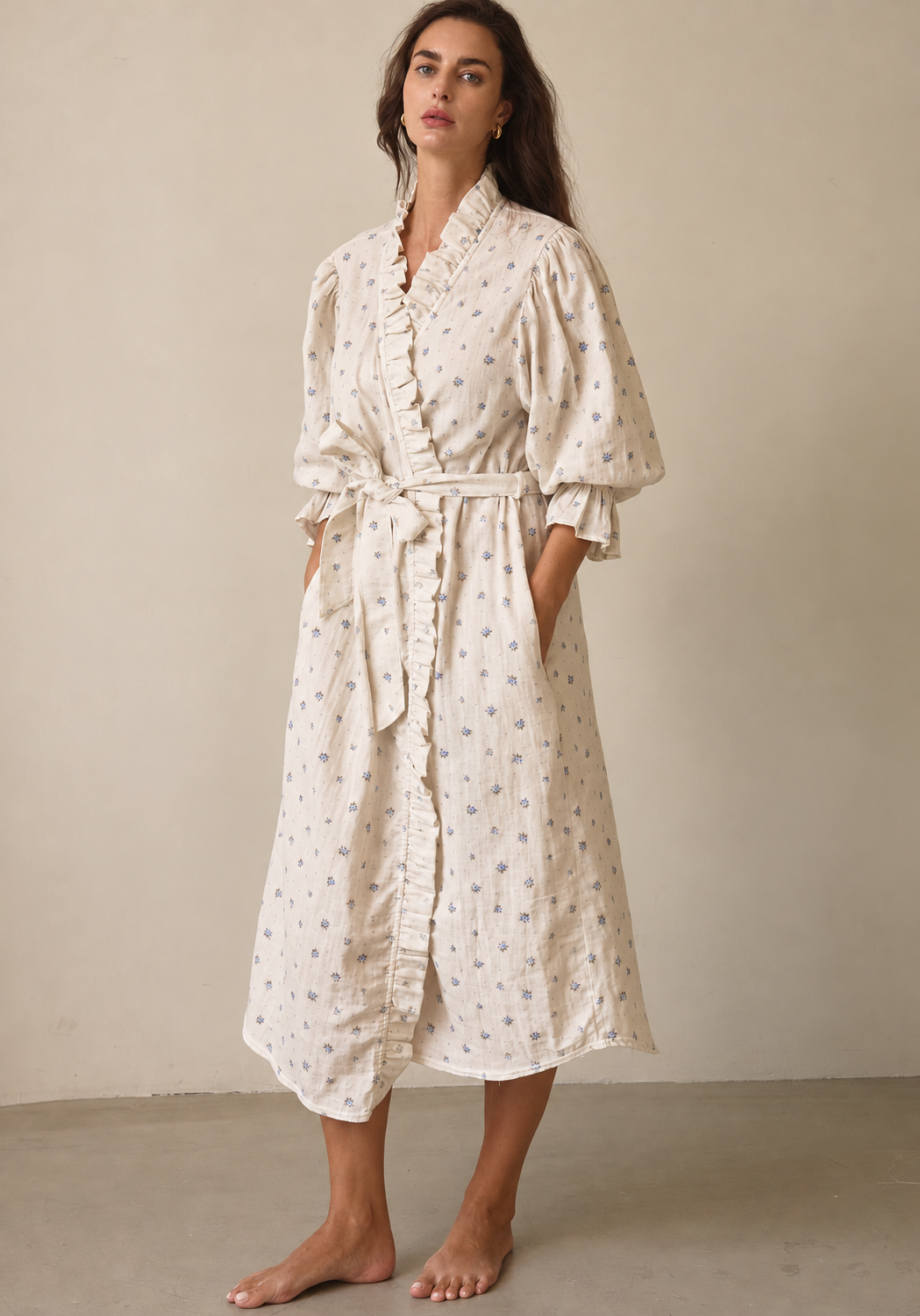 MUSLIN GAUZE ROBE