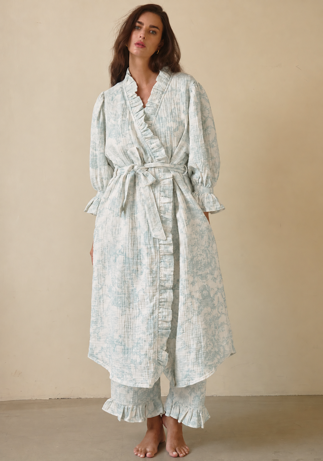 MUSLIN GAUZE ROBE