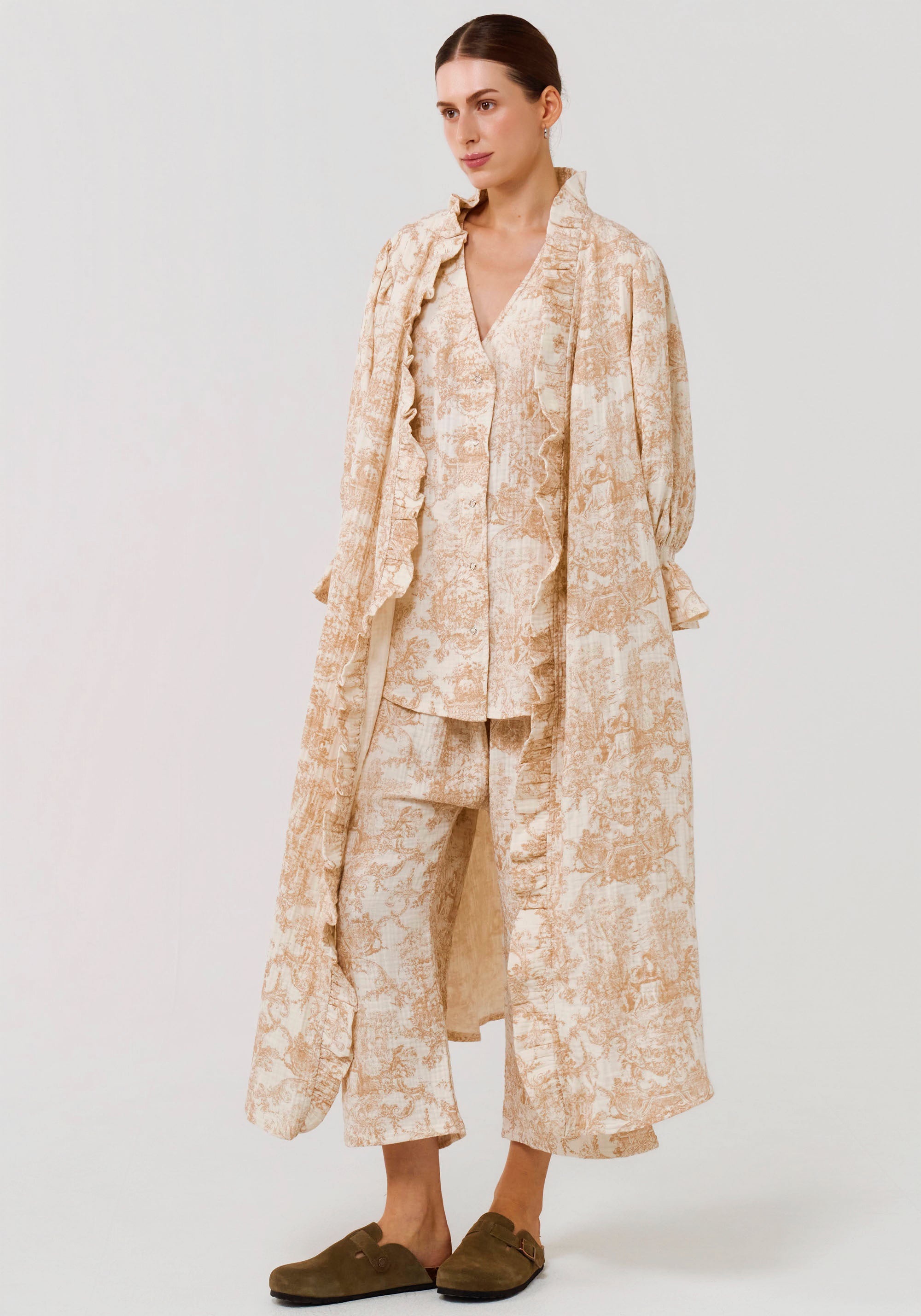 MUSLIN GAUZE ROBE