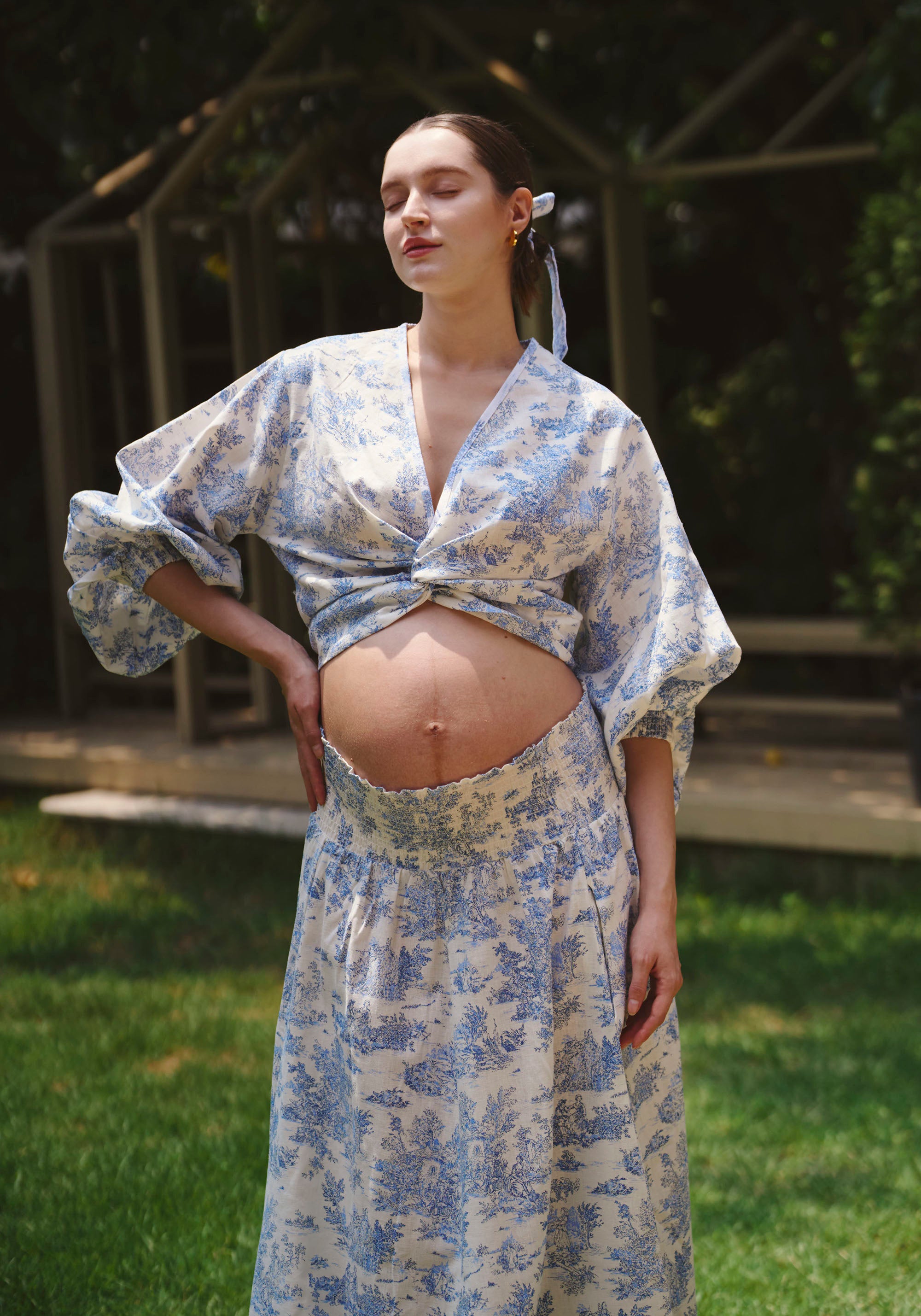 TISH TOP & SKIRT SET