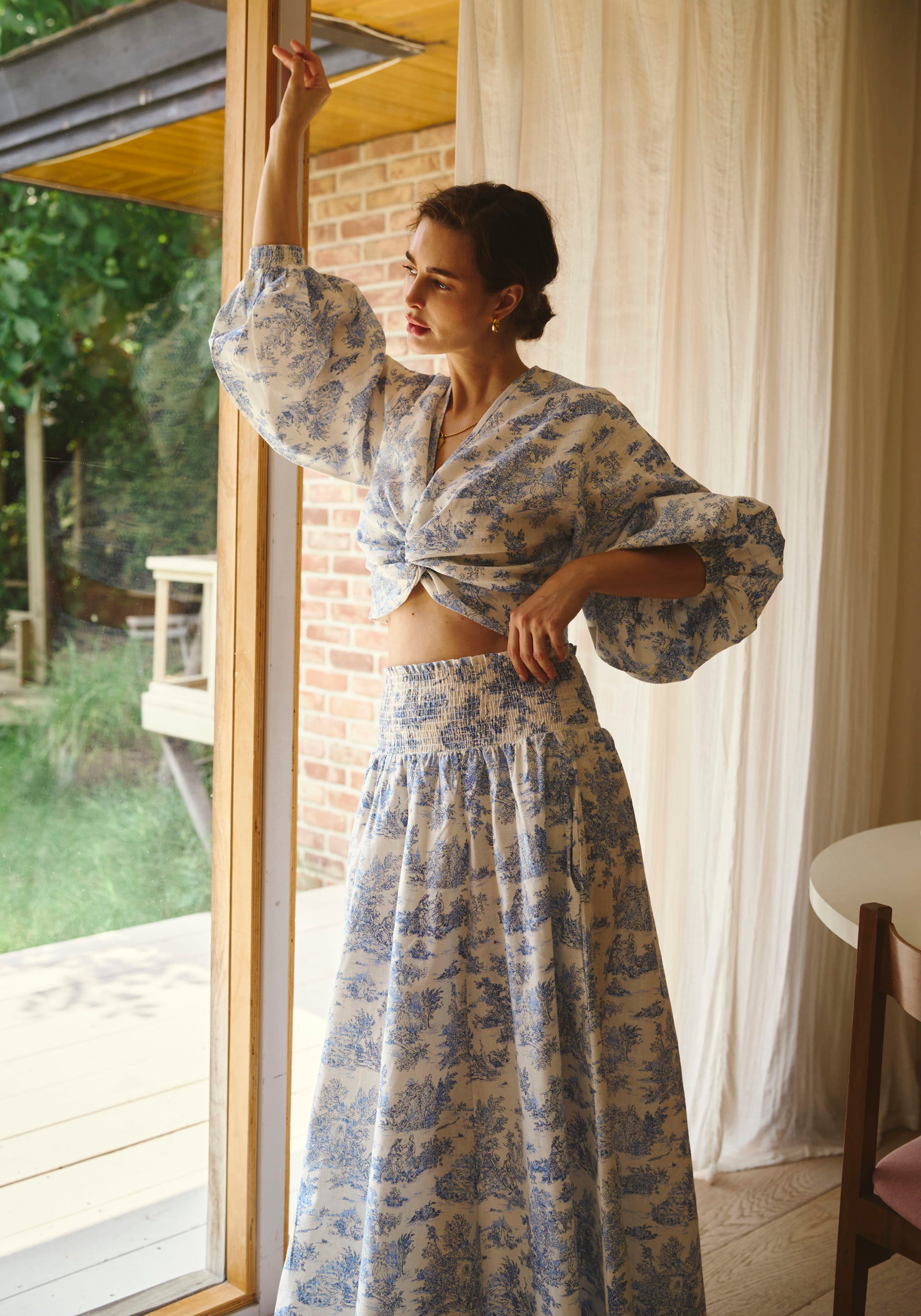 TISH TOP & SKIRT SET
