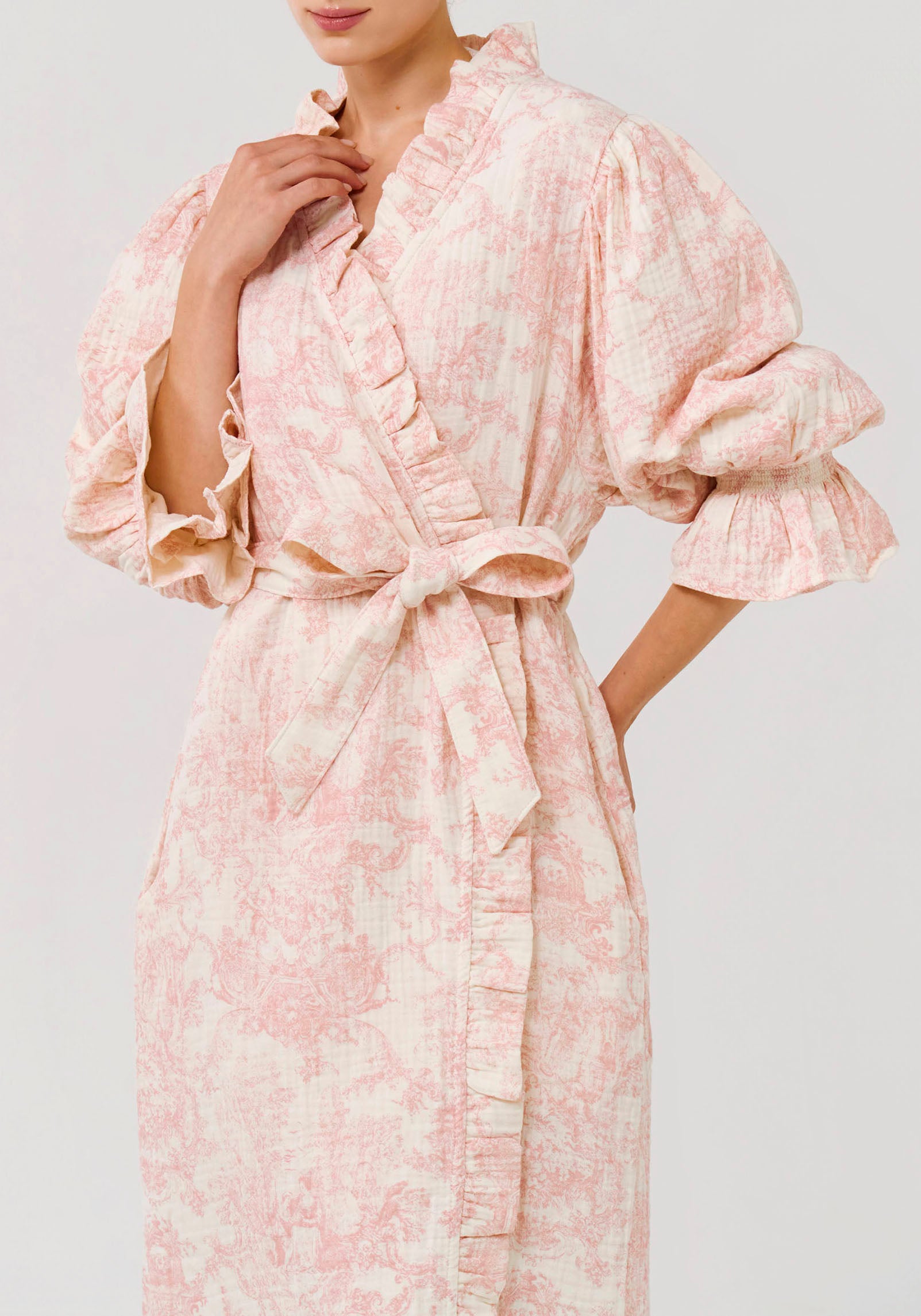 MUSLIN GAUZE ROBE
