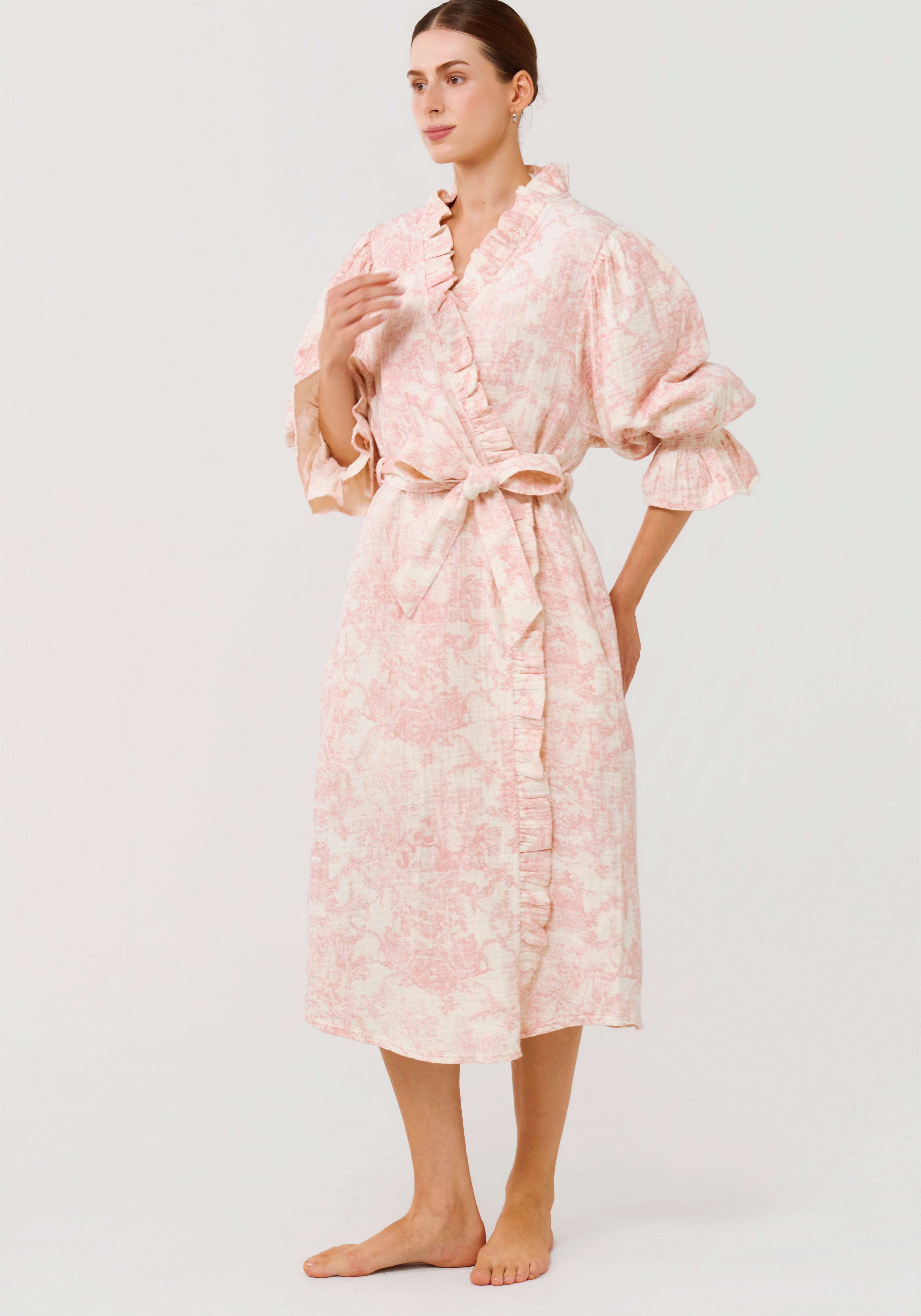 MUSLIN GAUZE ROBE