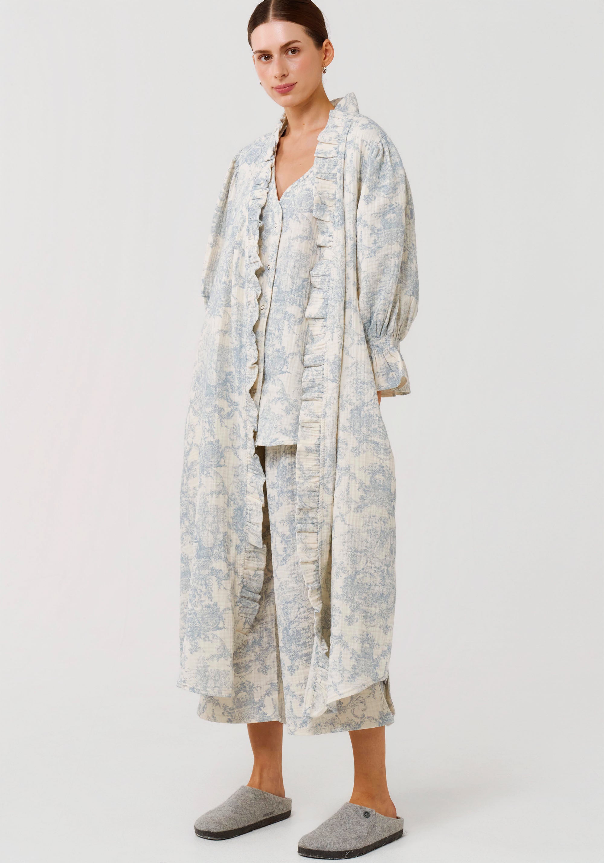 MUSLIN GAUZE ROBE