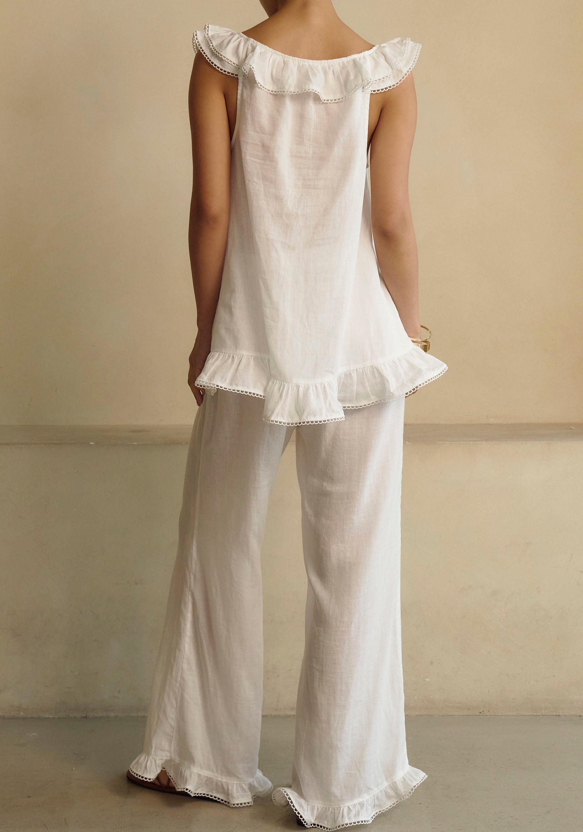 [PRE-ORDER] JUNO LINEN TOP & PANTS SET