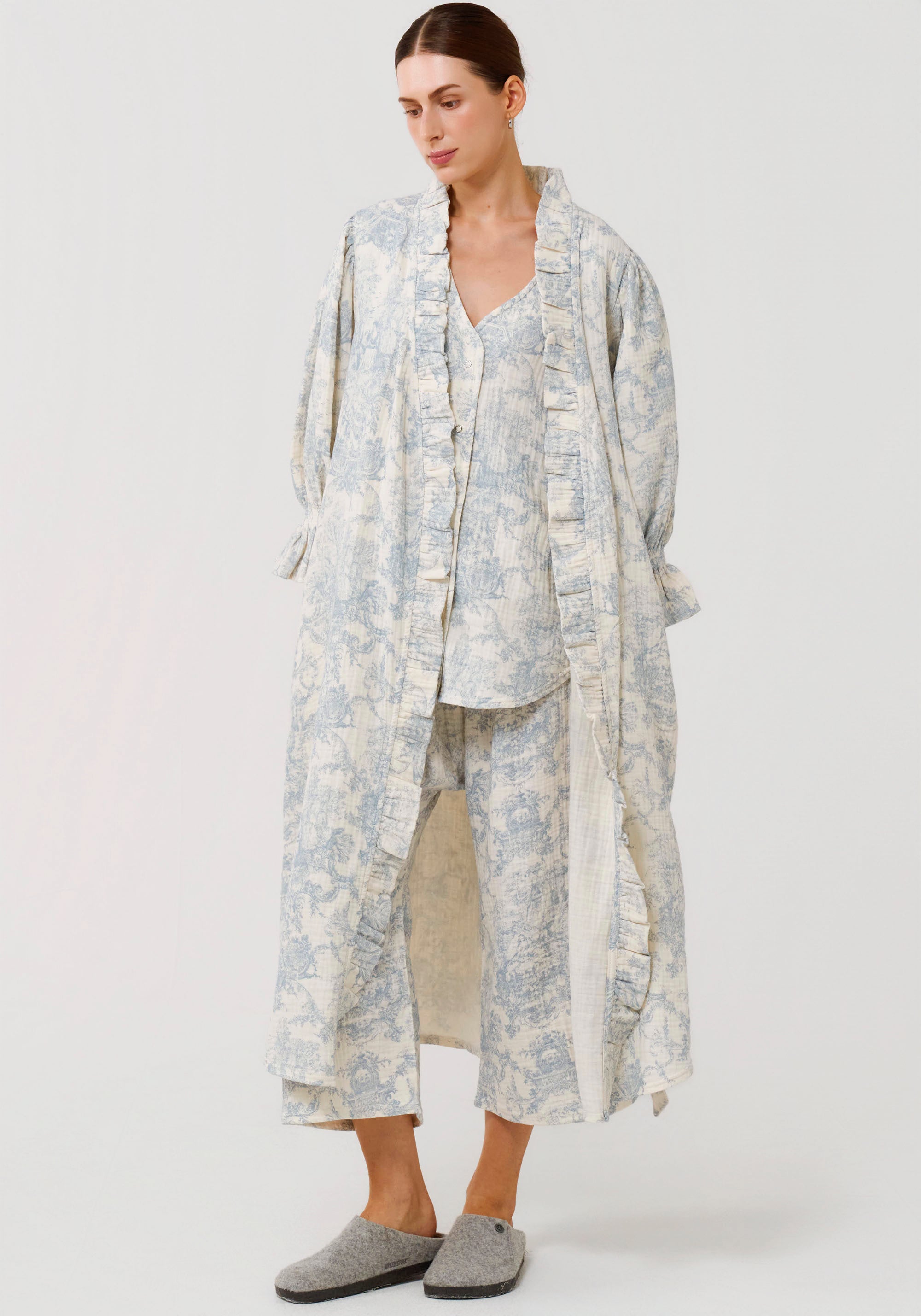 MUSLIN GAUZE ROBE