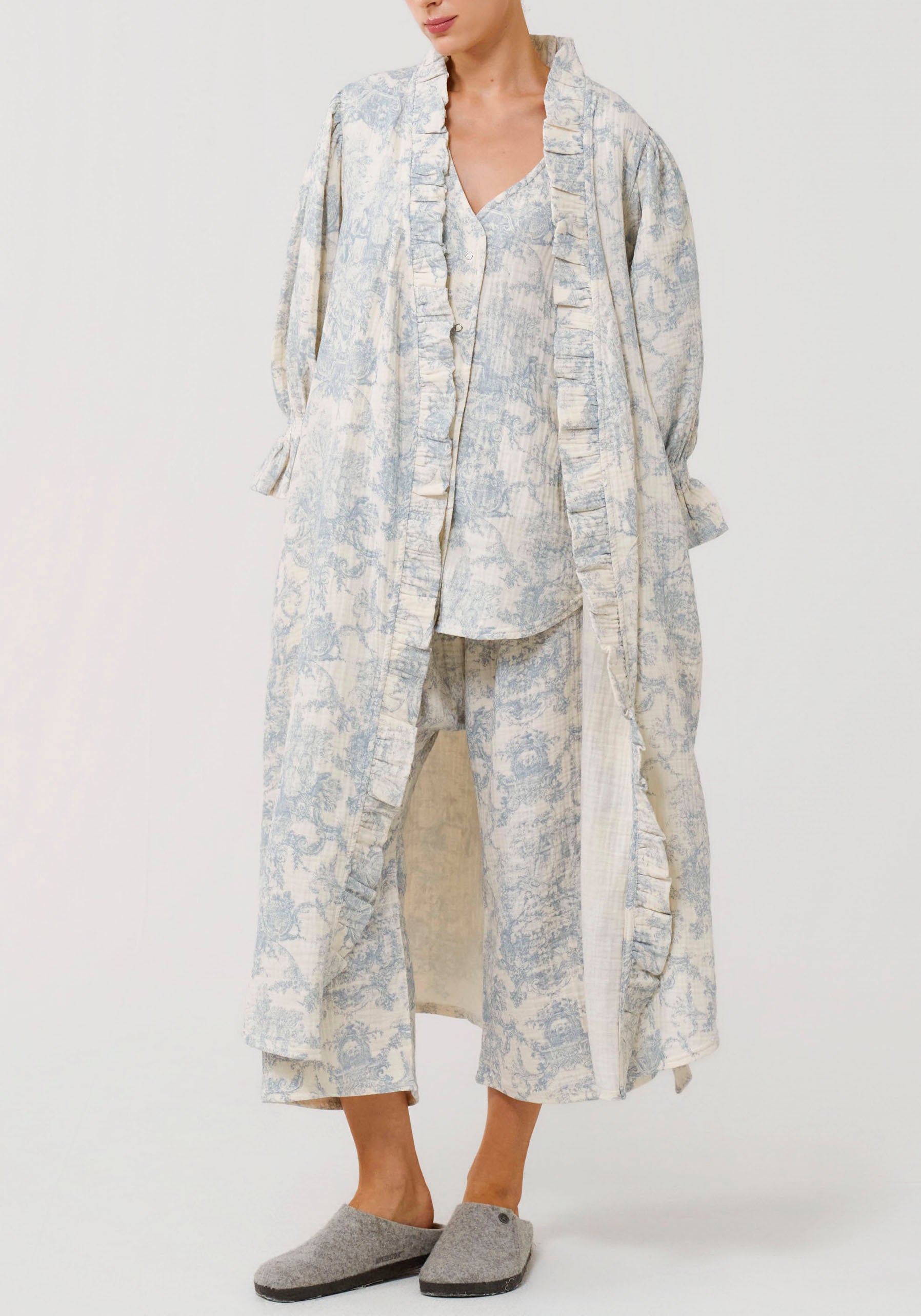 MUSLIN GAUZE ROBE