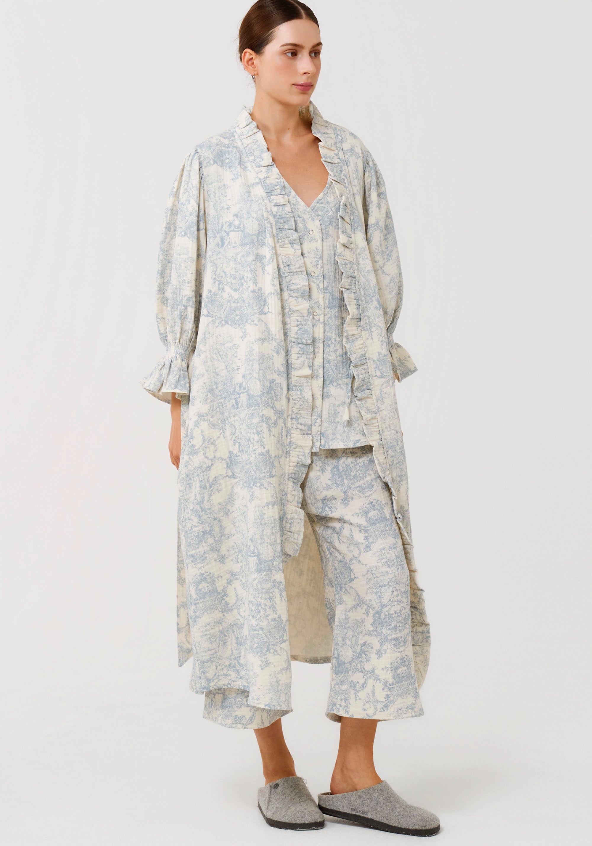 MUSLIN GAUZE ROBE