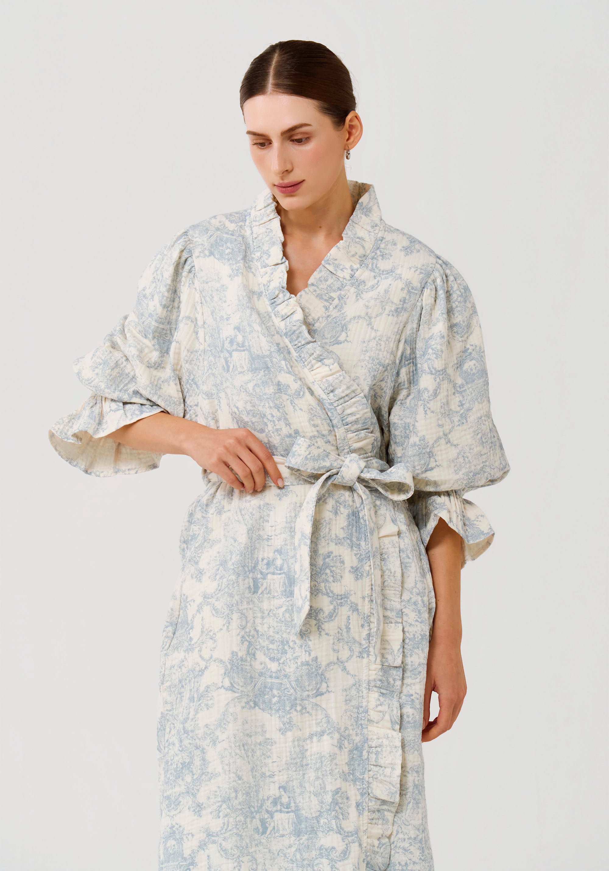 MUSLIN GAUZE ROBE