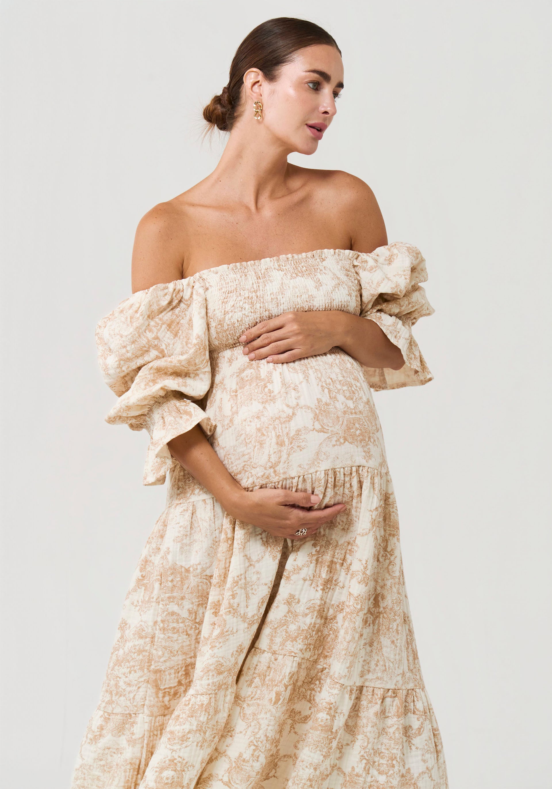KIKO DRESS BEIGE / S