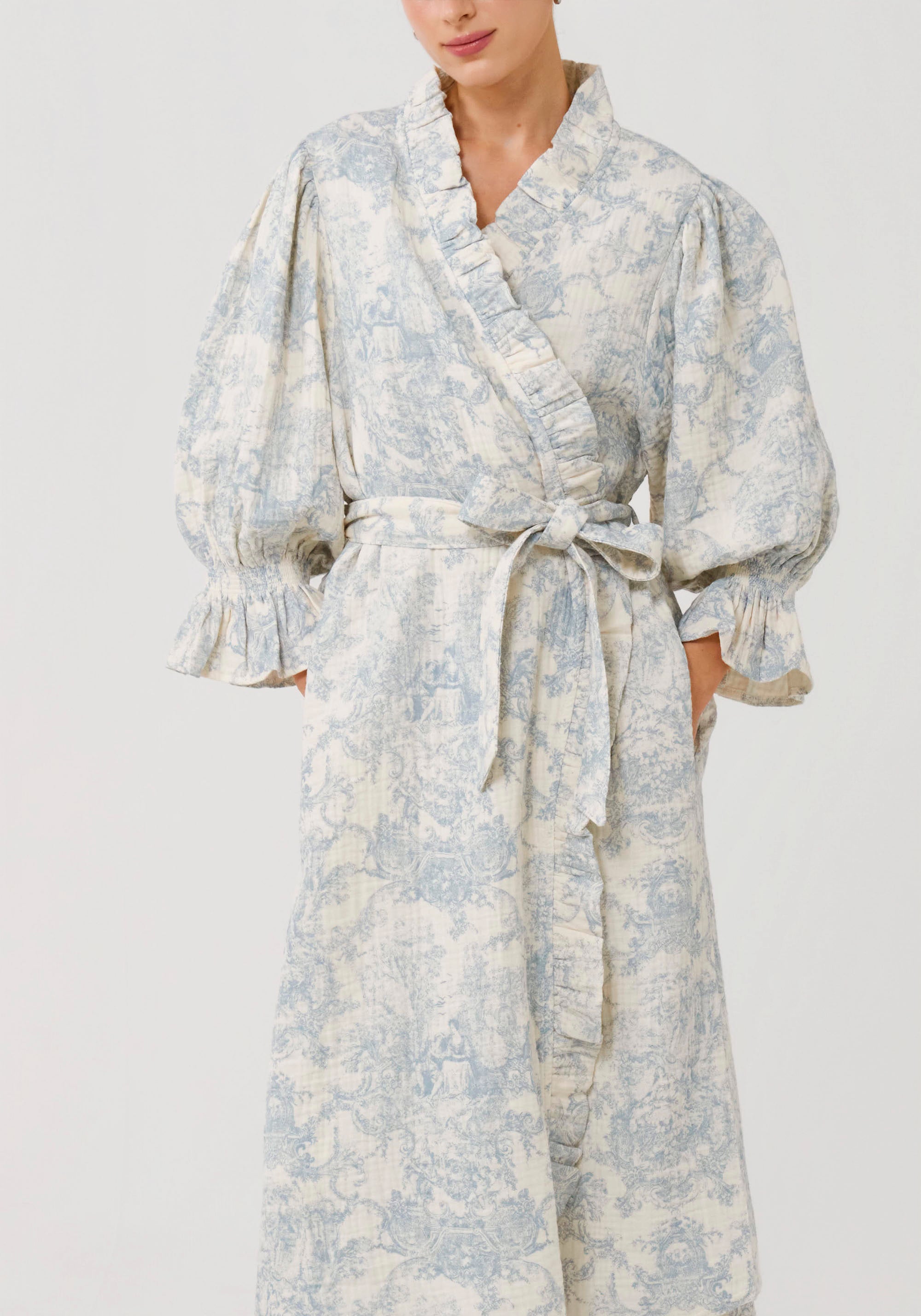 MUSLIN GAUZE ROBE