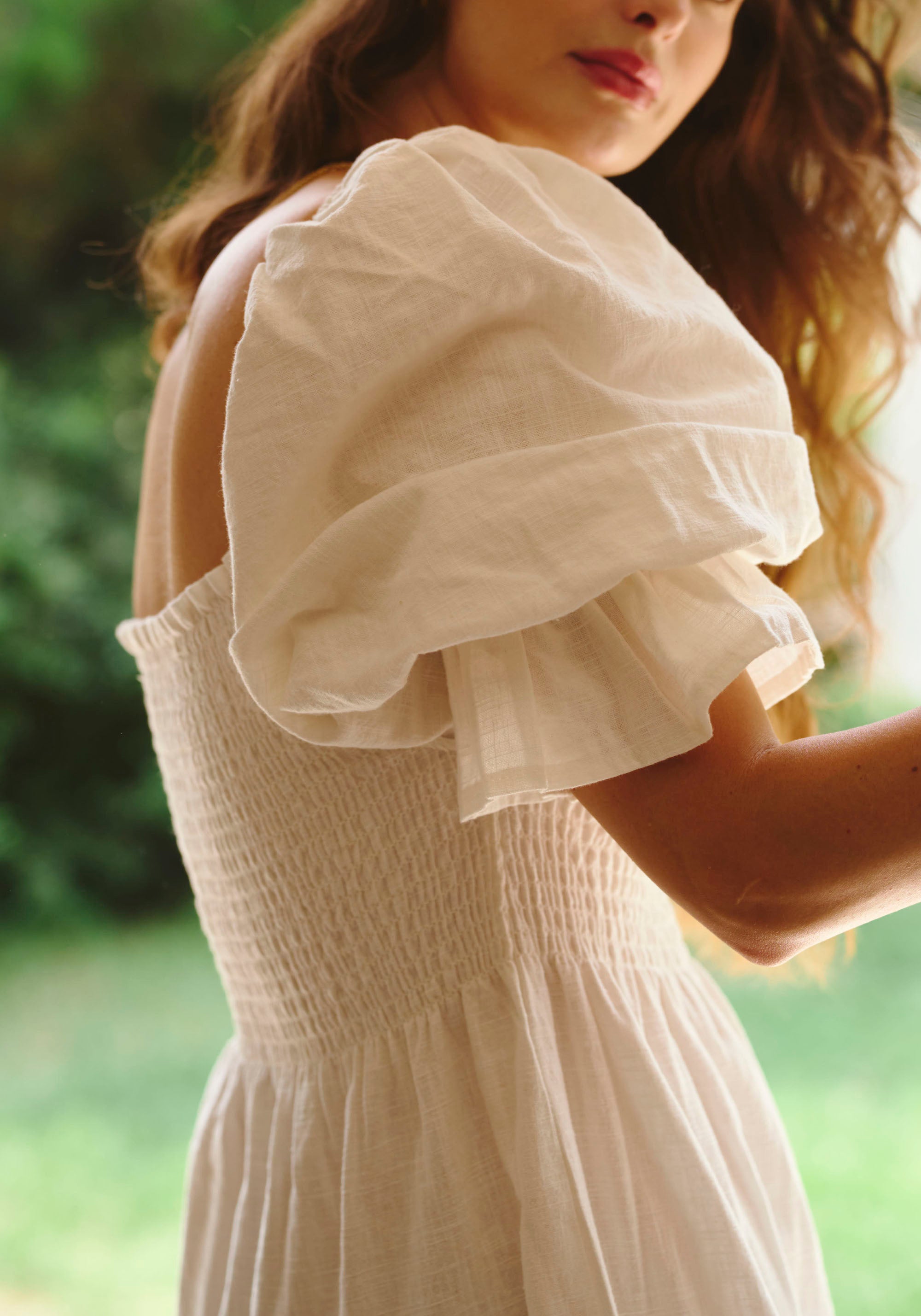 LINEN KIKO DRESS