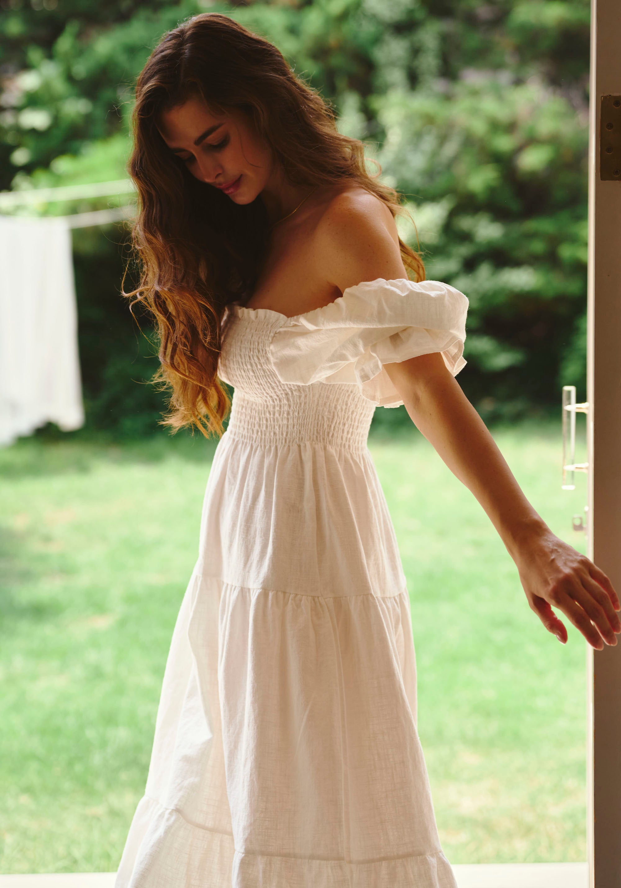 LINEN KIKO DRESS