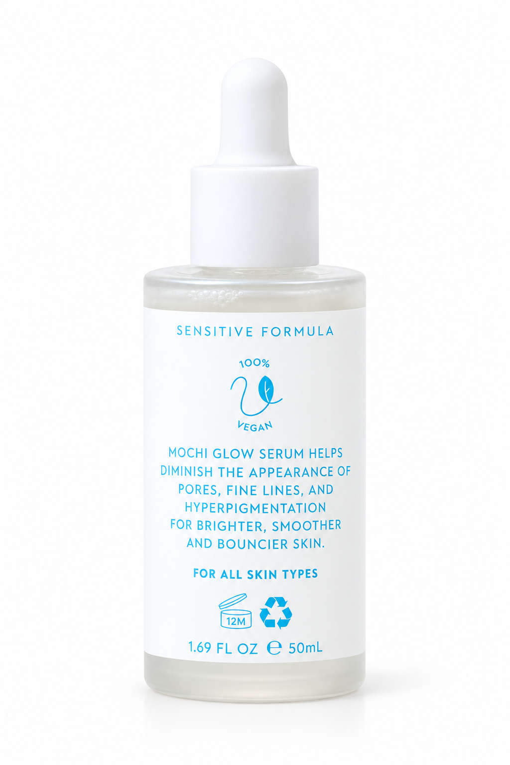 MOCHI GLOW : 20% NIACINAMIDE + GLUTATHIONE PORE TIGHTENING, BRIGHTENING & HYDRATING GLASS SKIN SERUM