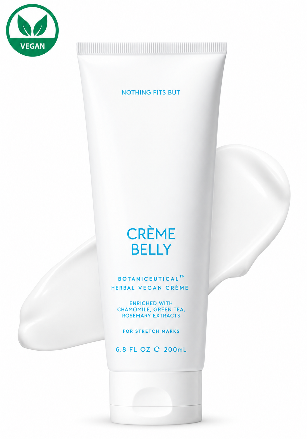 [FINAL SALE] CRÈME BELLY : CHAMOMILE + GREEN TEA VEGAN STRETCH MARK CREAM