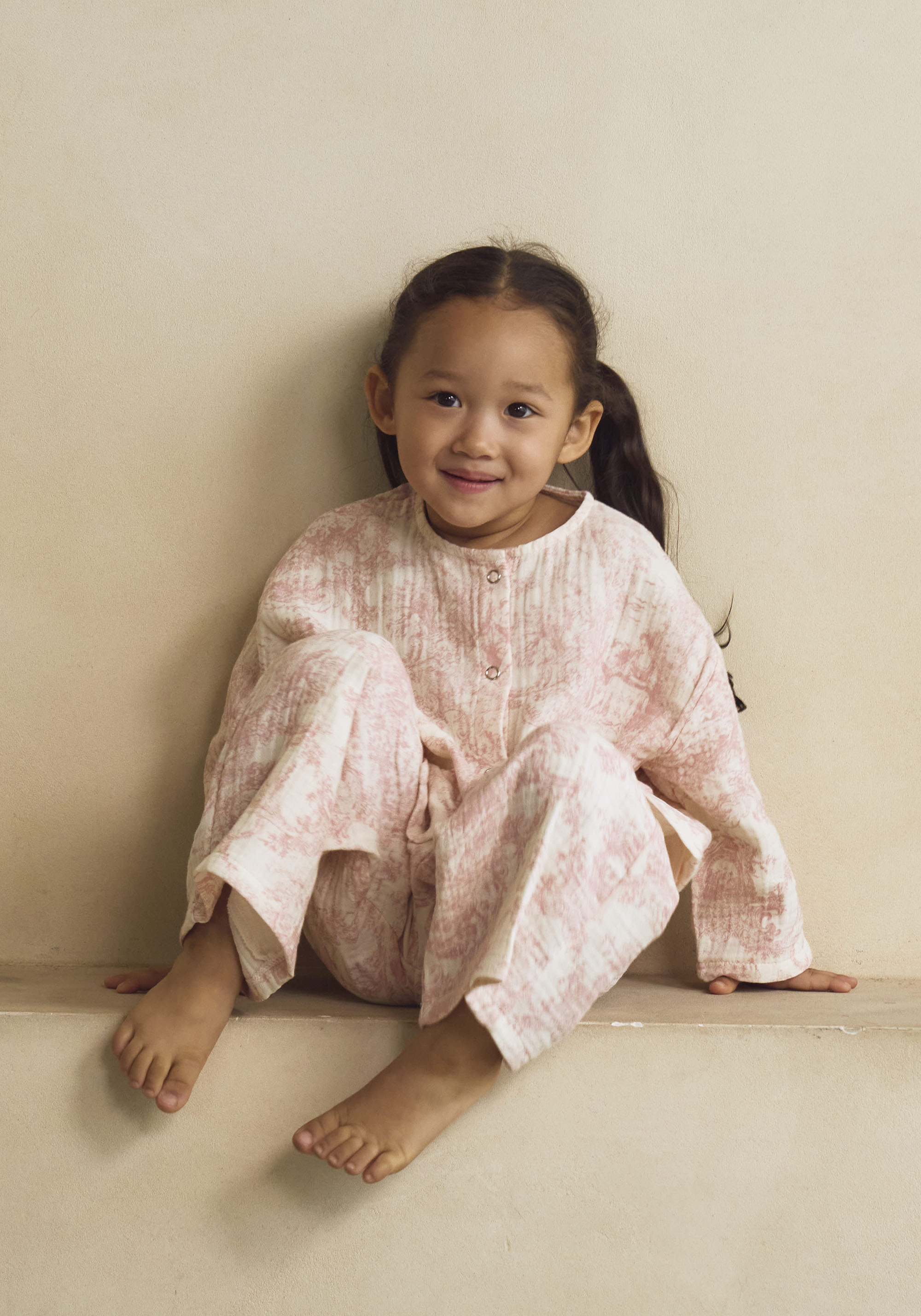 [MOMMY & ME] MUSLIN GAUZE SET