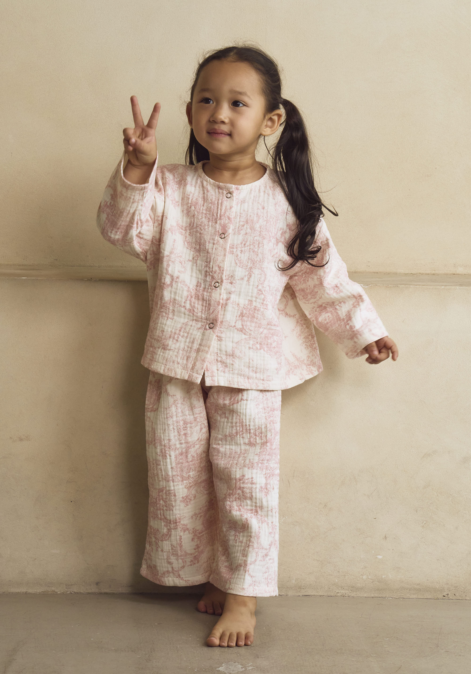 [MOMMY & ME] MUSLIN GAUZE SET
