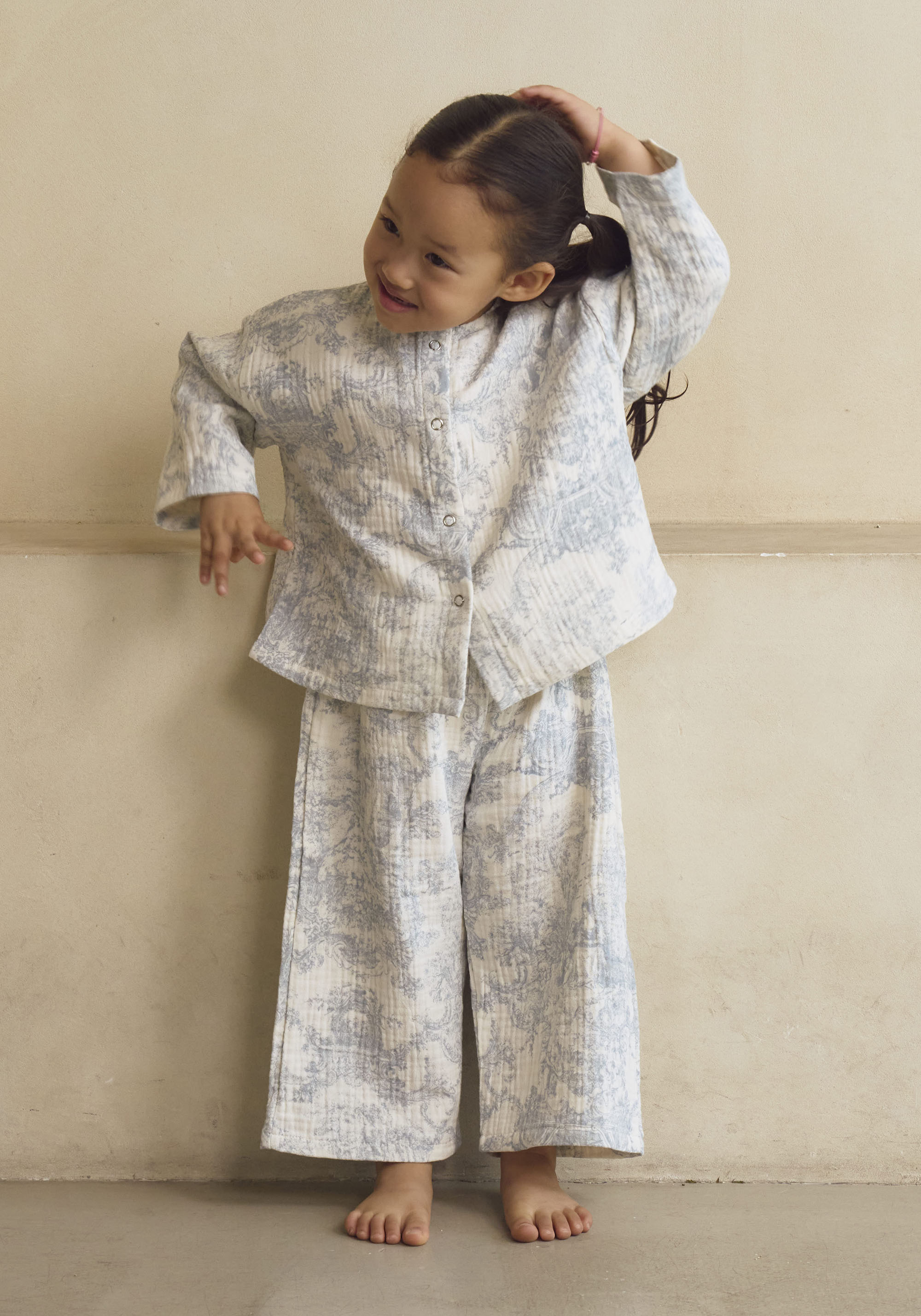 [MOMMY & ME] MUSLIN GAUZE SET
