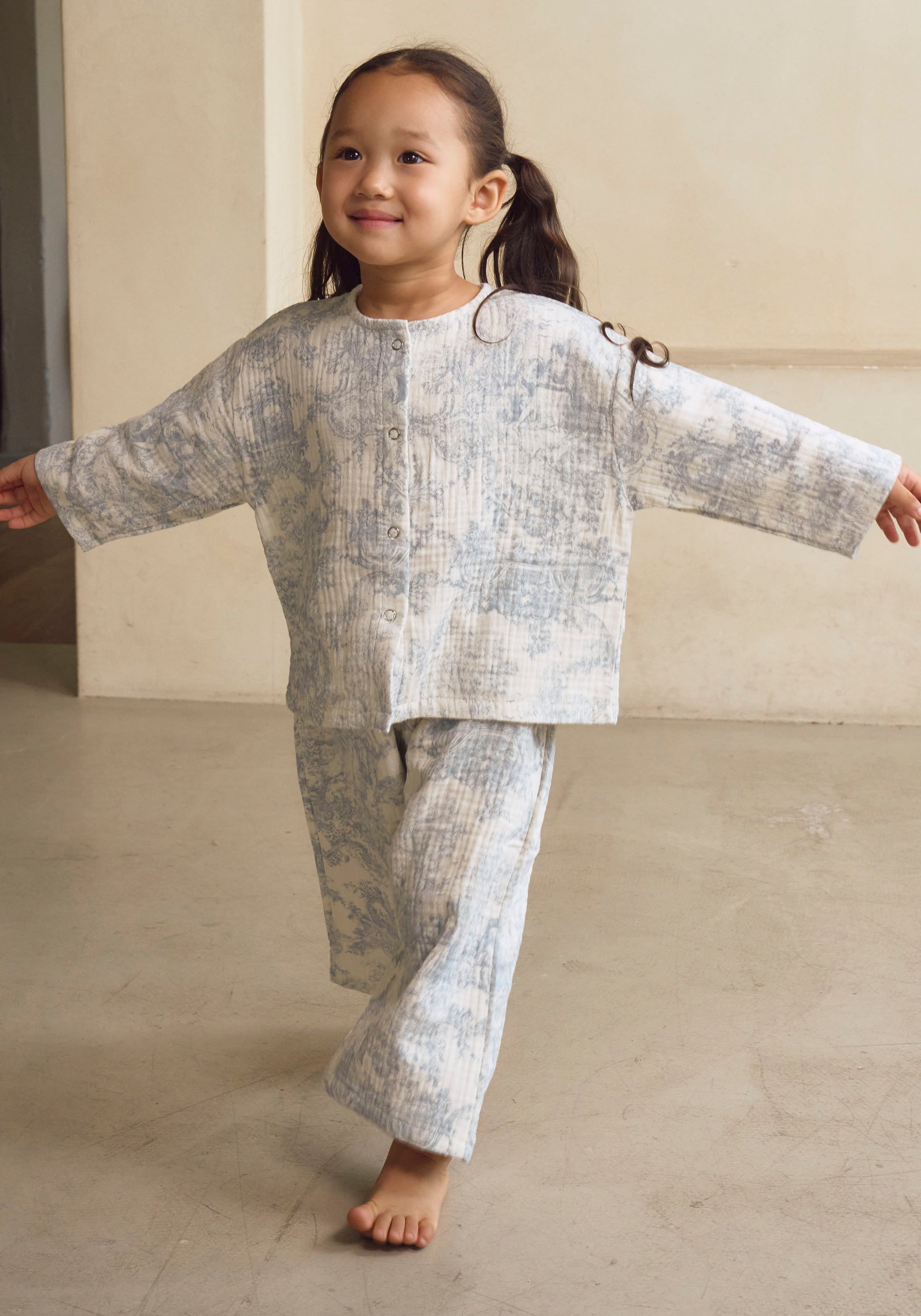 [MOMMY & ME] MUSLIN GAUZE SET