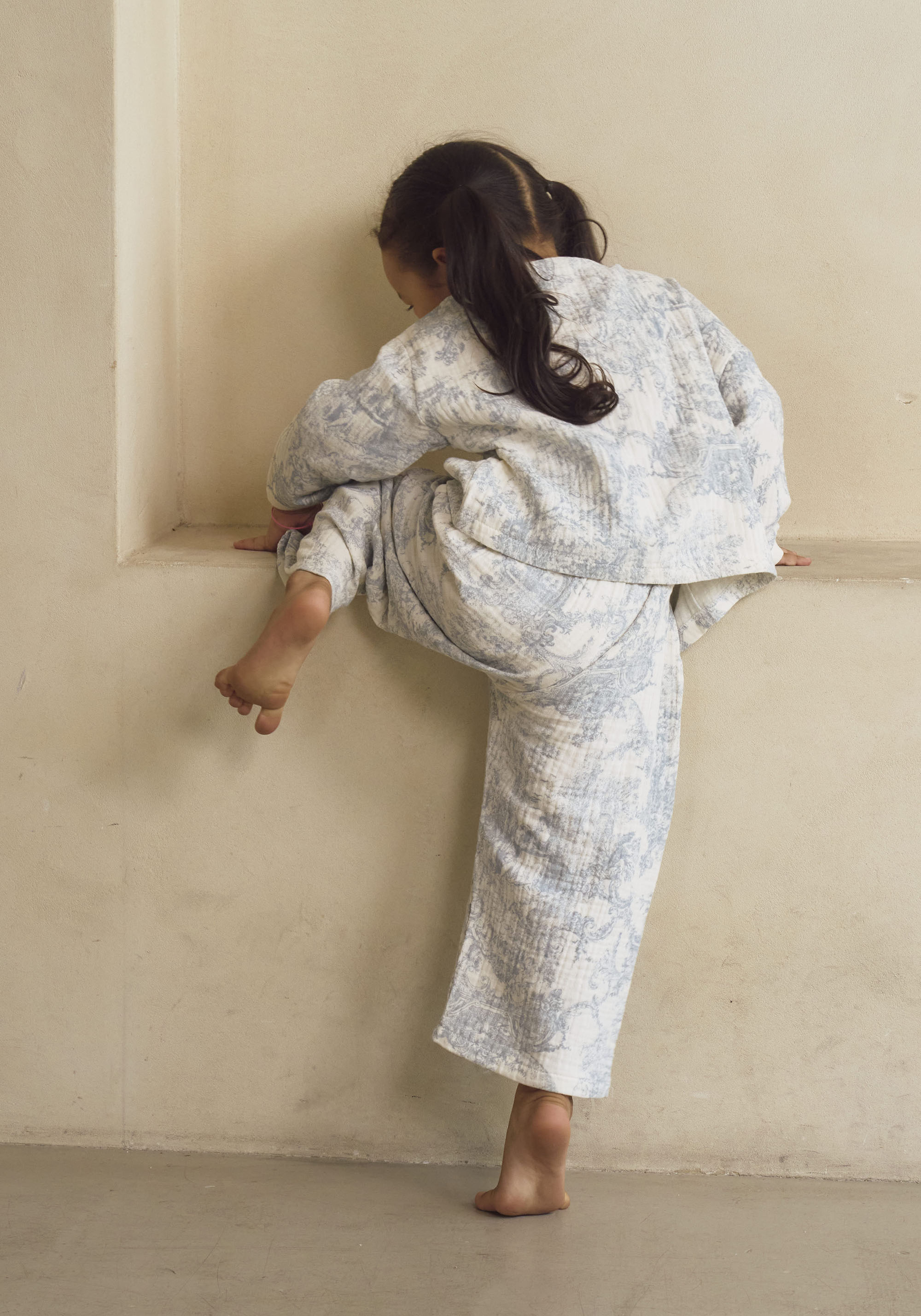 [MOMMY & ME] MUSLIN GAUZE SET