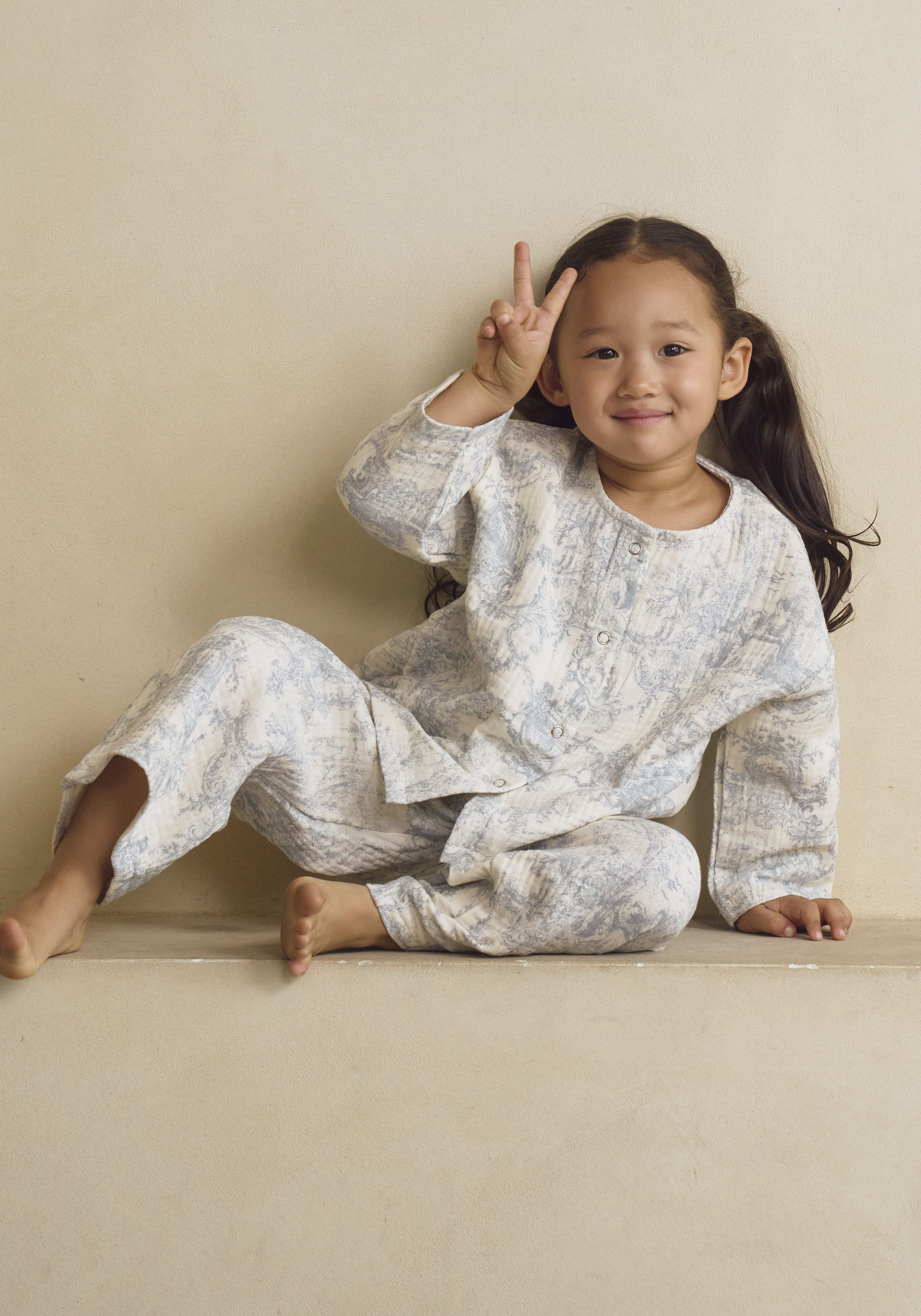 [MOMMY & ME] MUSLIN GAUZE SET