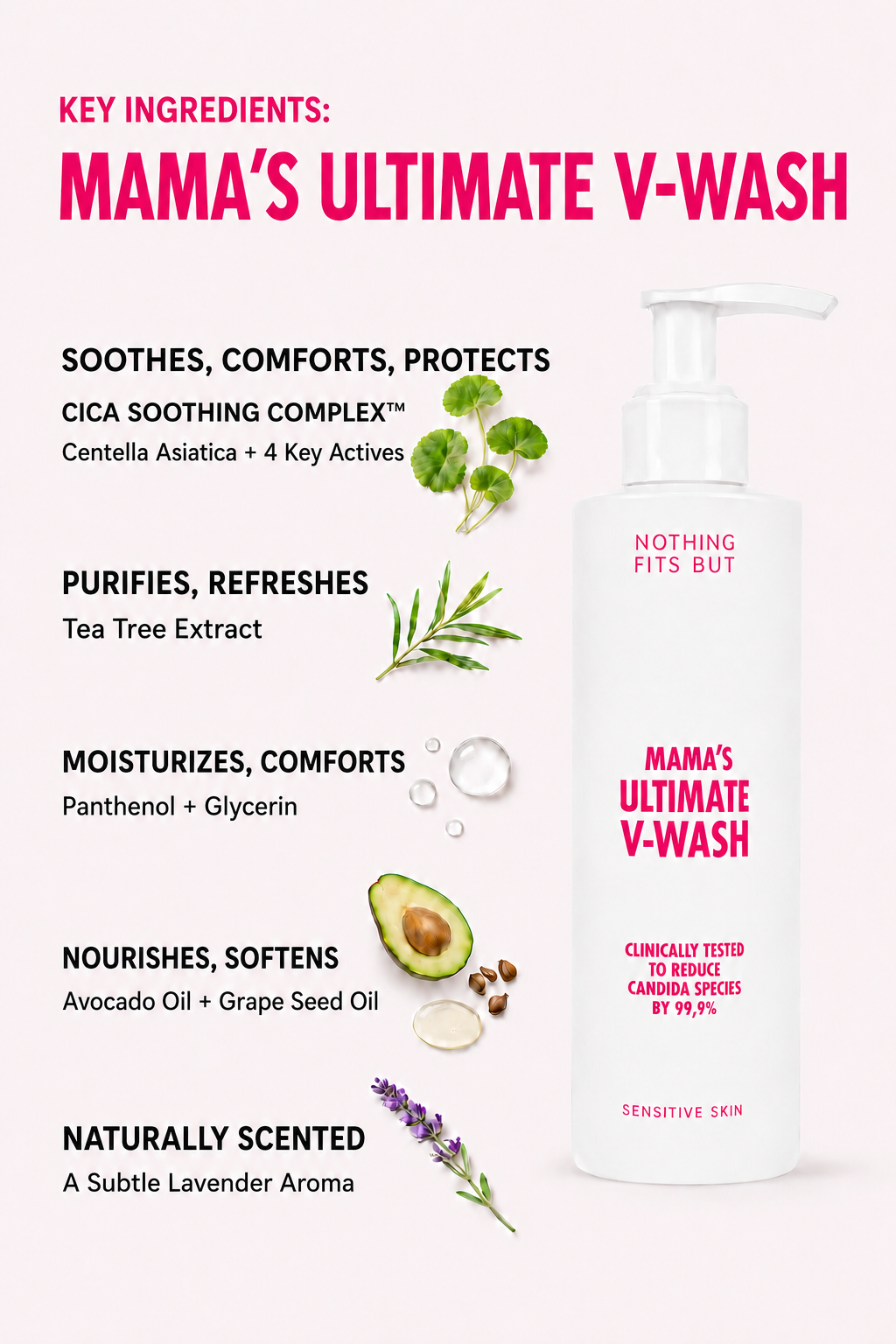 MAMA'S ULTIMATE SOOTHING LAVENDER V-WASH