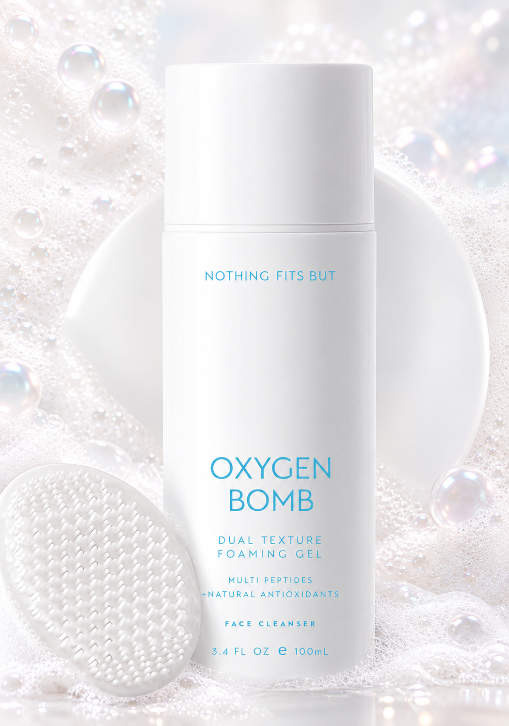 PORE PURIFYING GET-TO-FOAM CLEANSER & SILICONE BRUSH PAD
