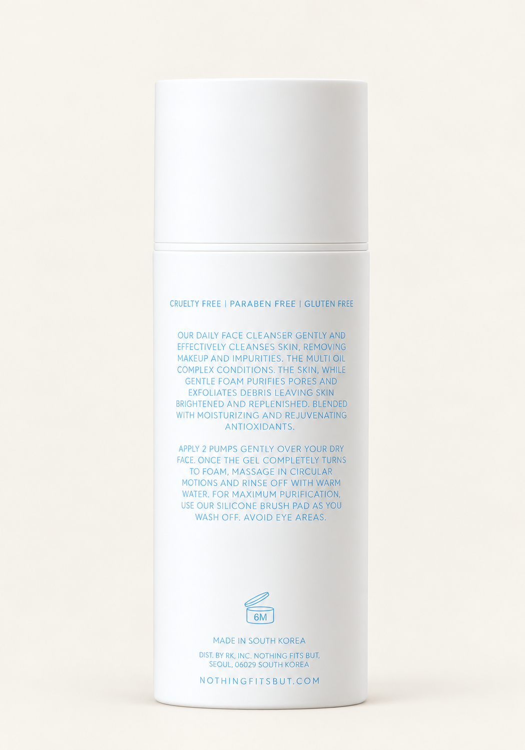 PORE PURIFYING GET-TO-FOAM CLEANSER & SILICONE BRUSH PAD