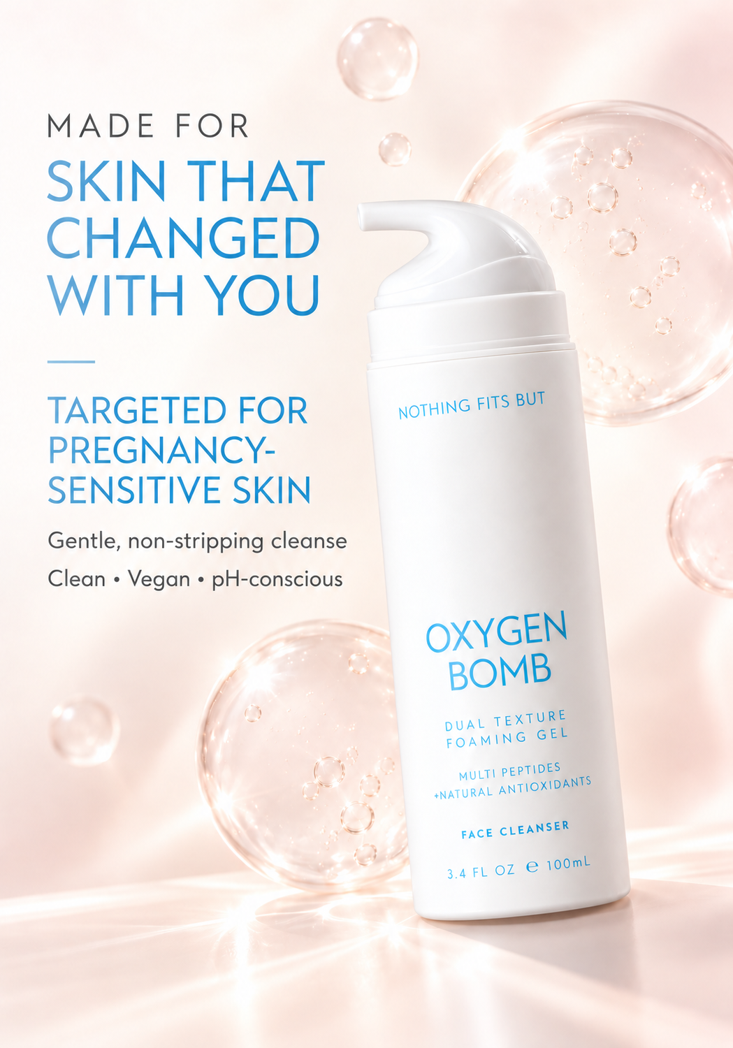 PORE PURIFYING GET-TO-FOAM CLEANSER & SILICONE BRUSH PAD