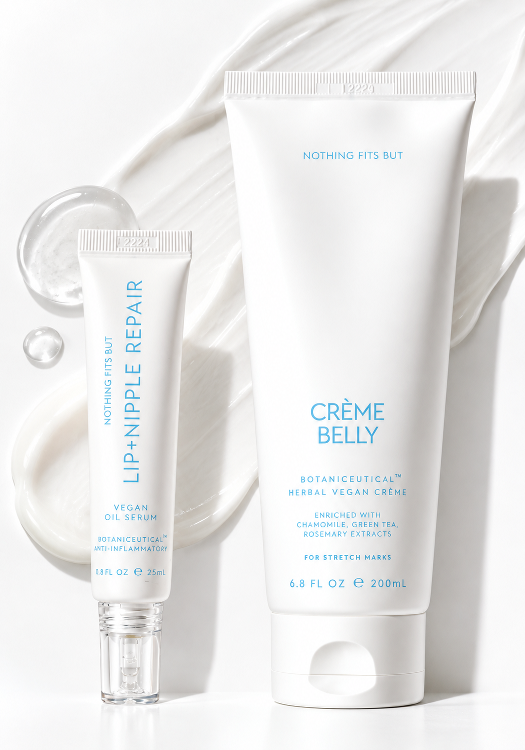 [MAMA] K-BEAUTY BELLY & NURSING DUO : CRÈME BELLY + LIP & NIPPLE REPAIR