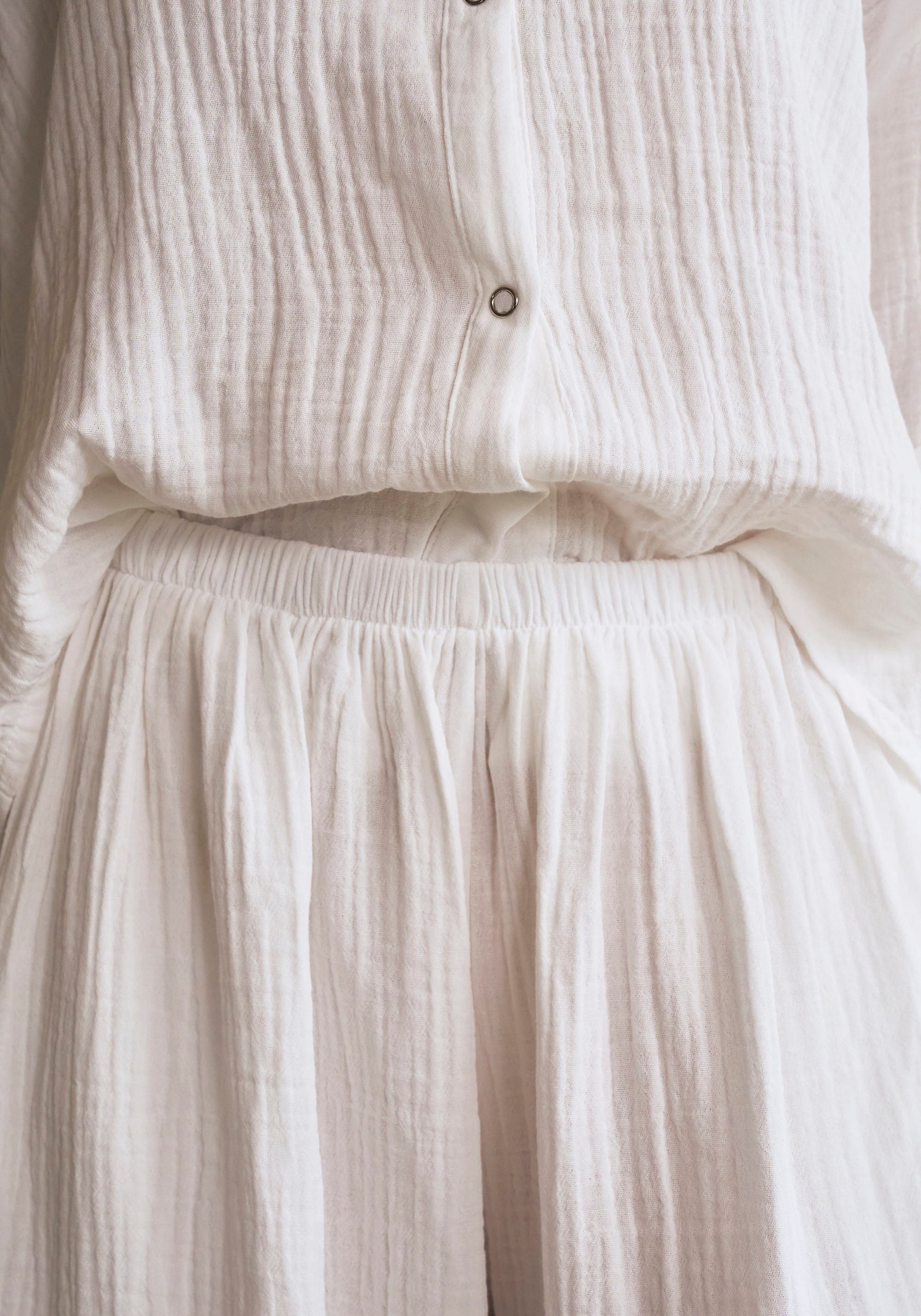 MUSLIN SHIRT & PANTS SET