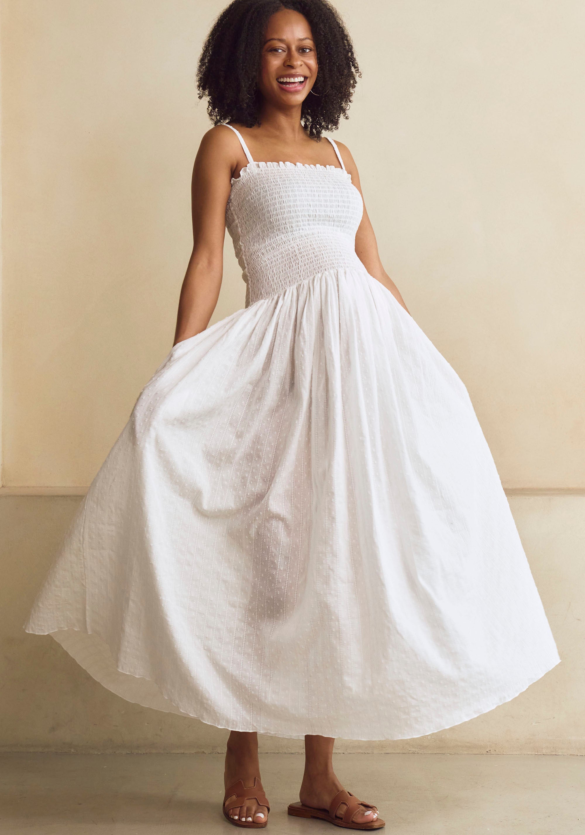 MOMMY & ME] SWISS DOT DRESS - ADULT