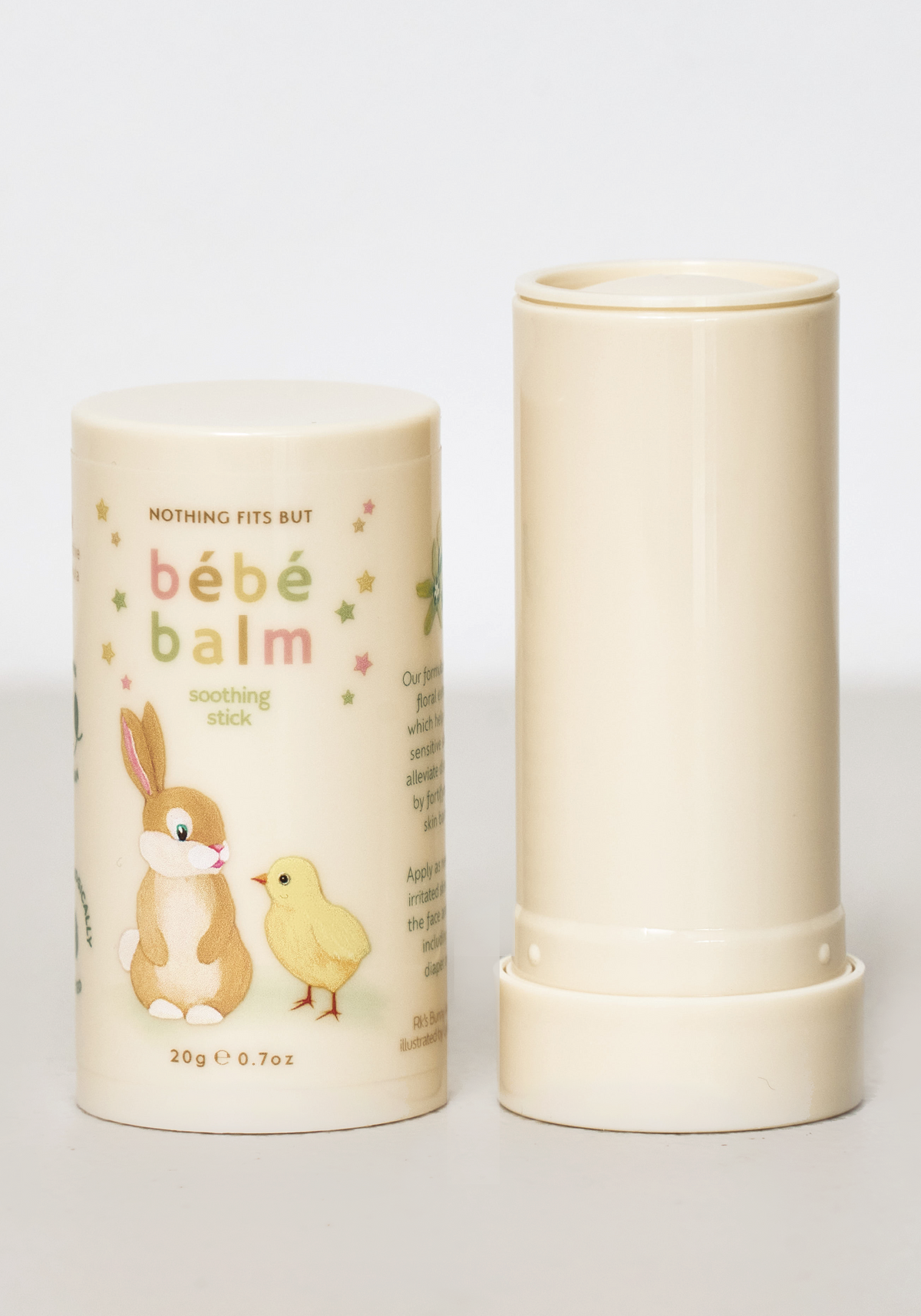 VEGAN SOOTHING & HYDRATING BEBE BALM STICK - EWG GREEN