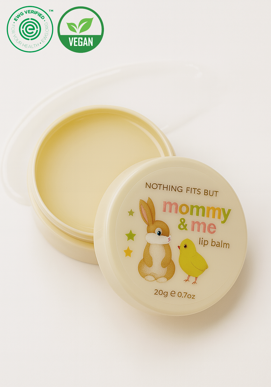 [1+1] VEGAN MOMMY & ME LIP BALM - EWG GREEN