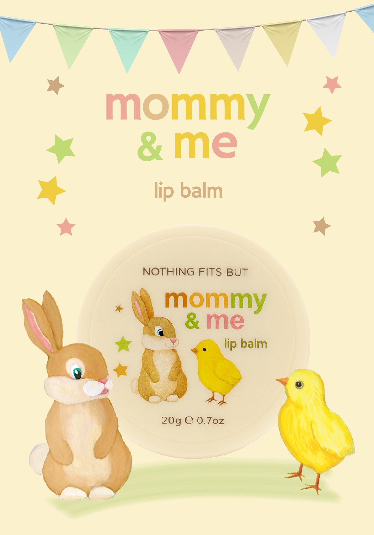 [1+1] VEGAN MOMMY & ME LIP BALM - EWG GREEN