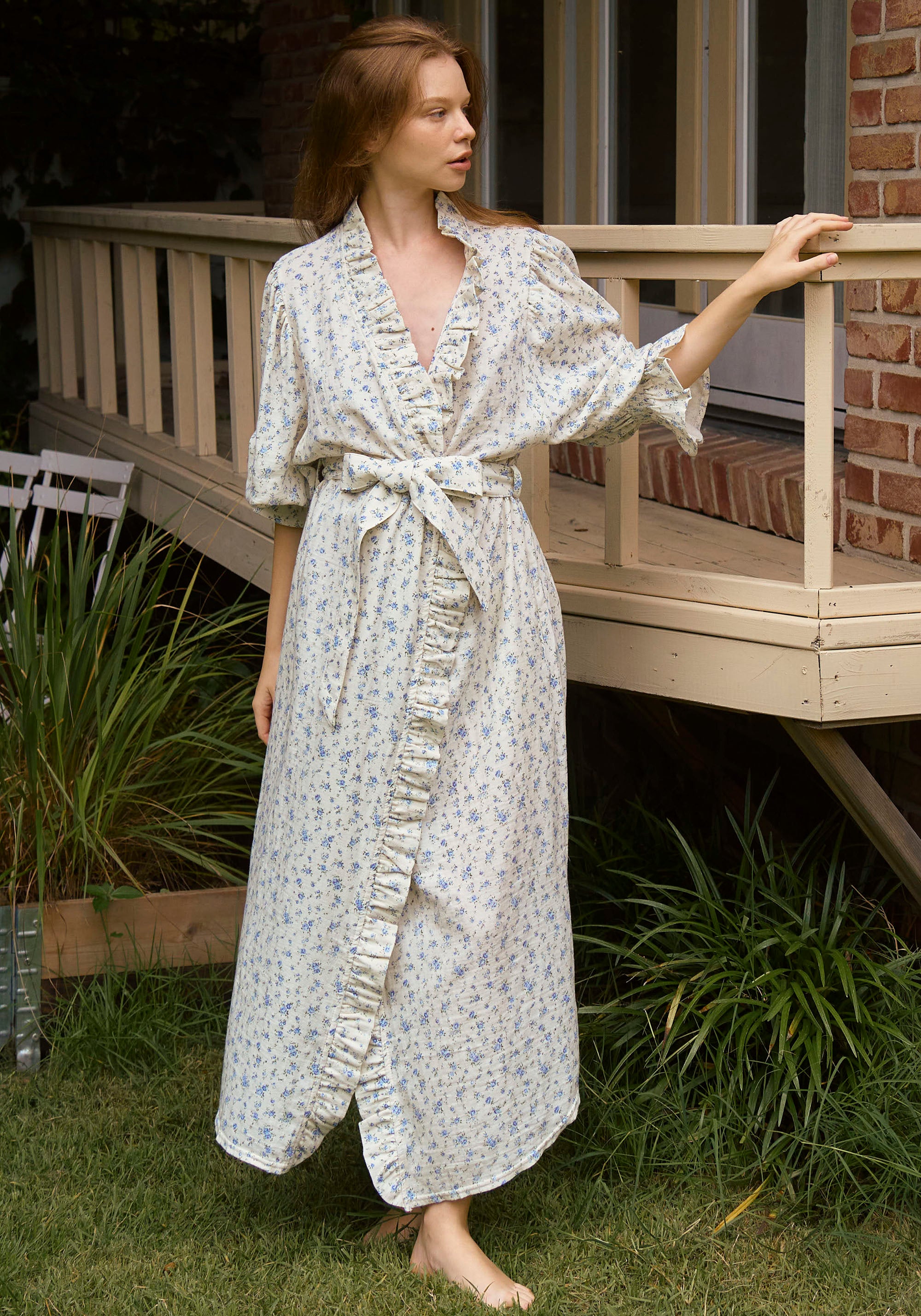 MUSLIN GAUZE ROBE
