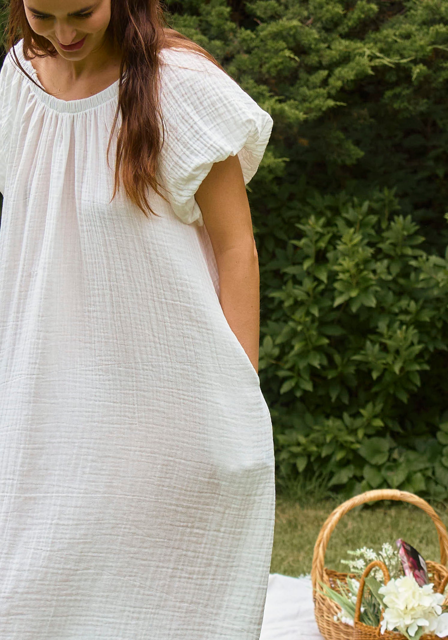 ROSETTE DRESS