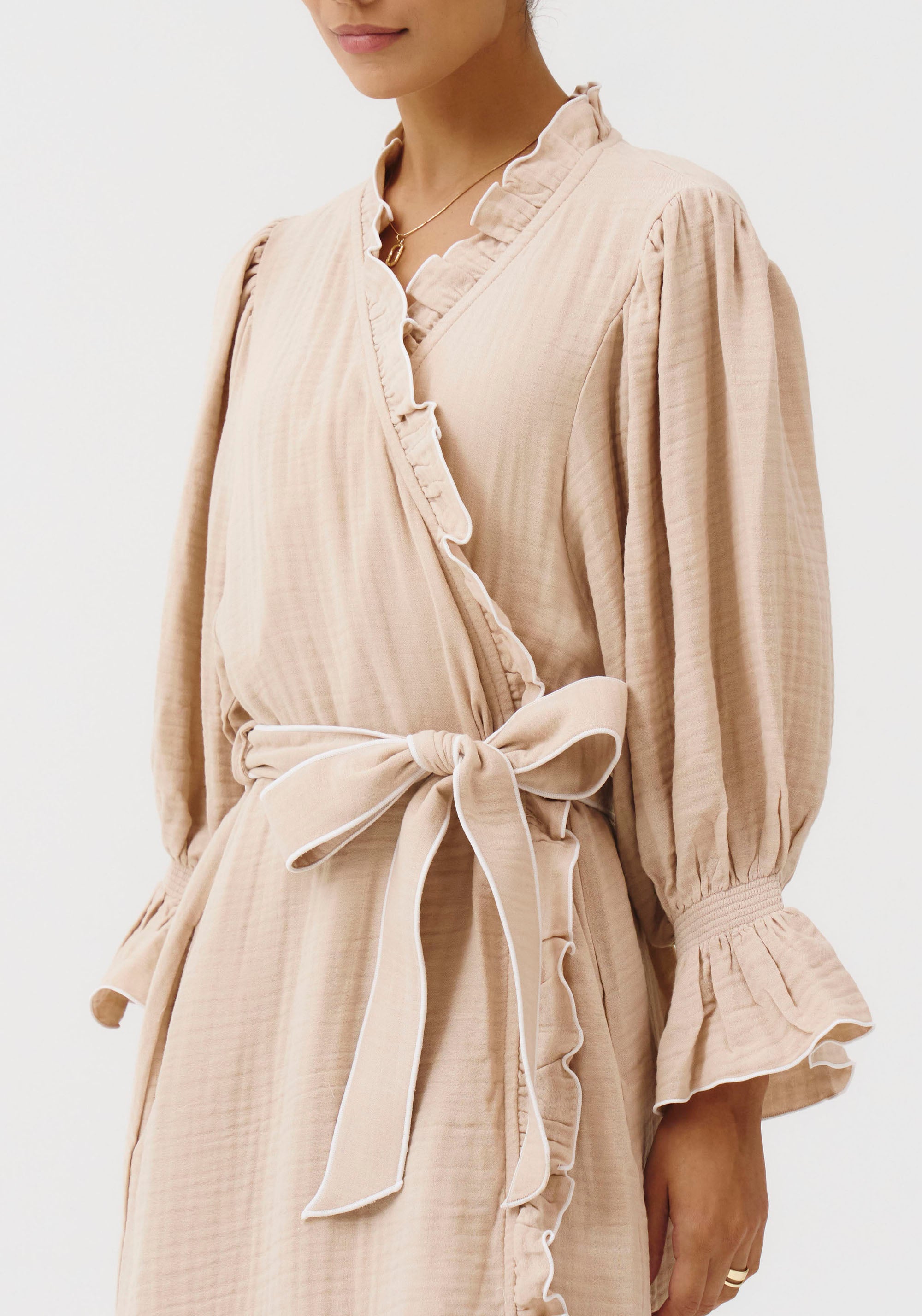 MUSLIN MODAL GAUZE ROBE