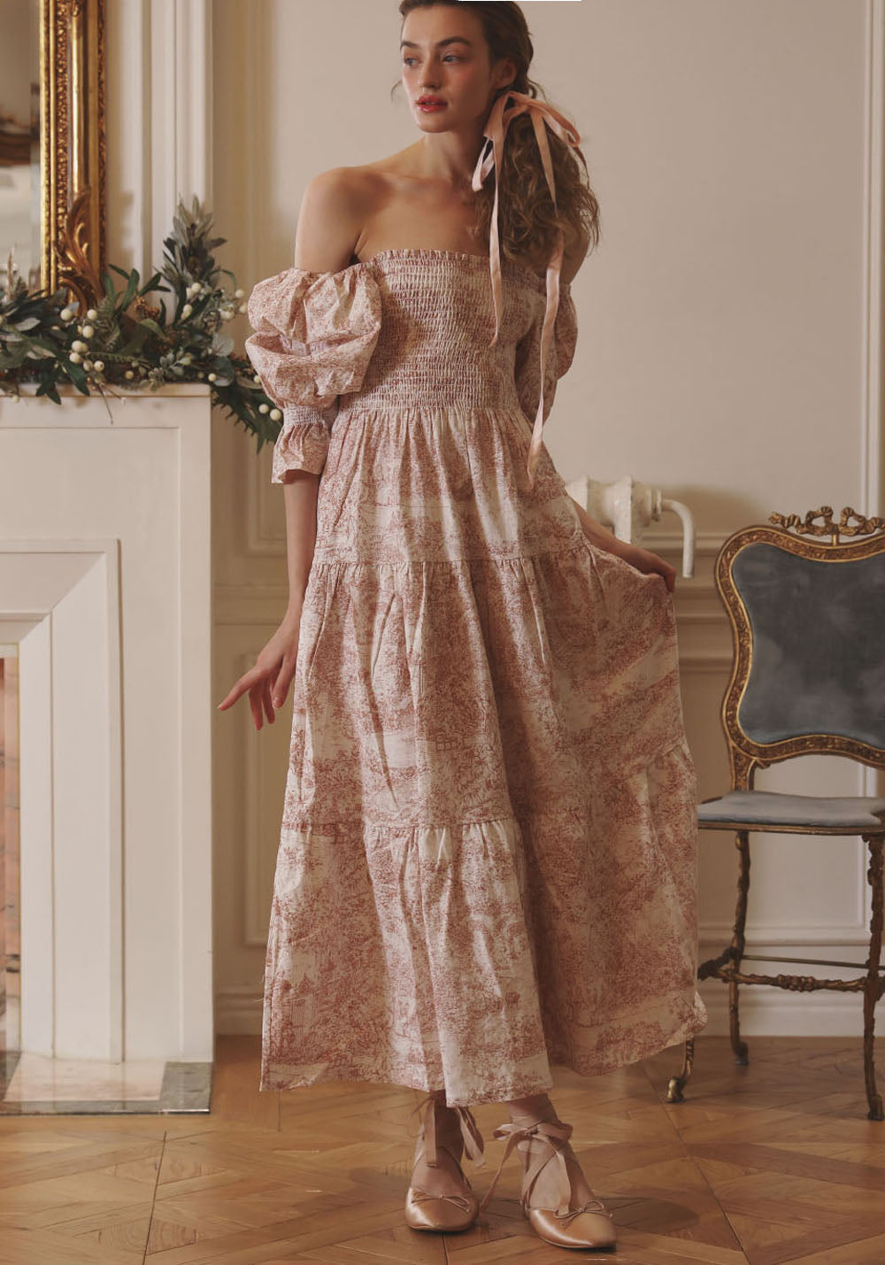 ~I am kiko~ グラントイーワンズ LALA　サイズ58 MOMMY & ME] KIKO DRESS